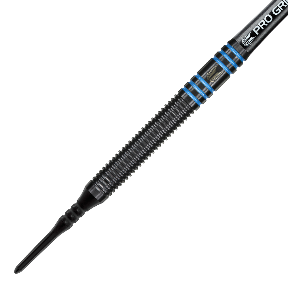 Target Vapor8 Black Blue Soft Darts