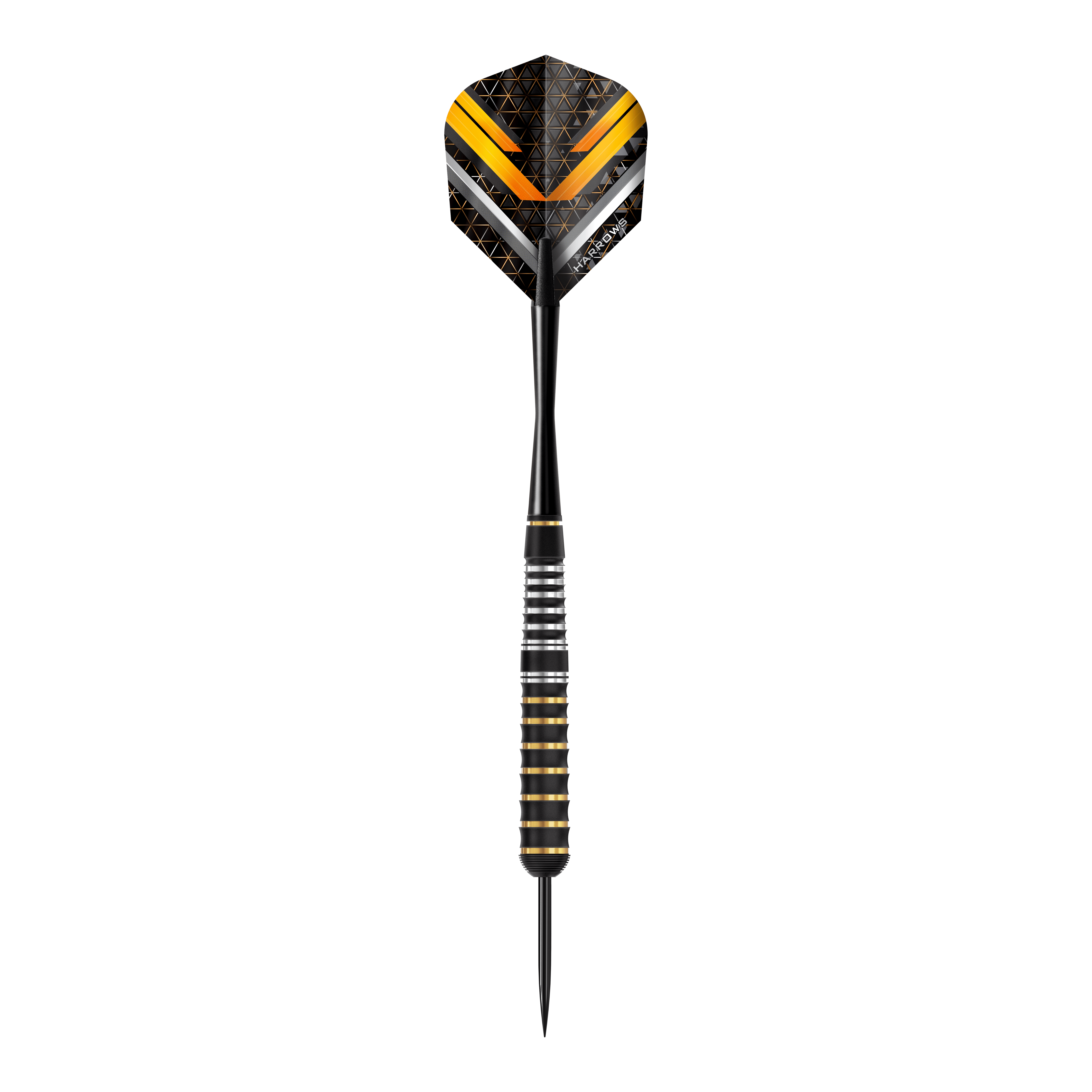 Harrows Vulcan steel darts Auf dem Foto sind Harrows Vulcan Steeldarts zu sehen. Sie zeichnen sich durch ihr modernes Design aus.