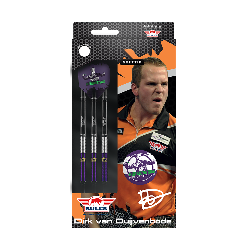 Bulls NL Dirk van Duijvenbode Aubergenius Softdarts - 20g