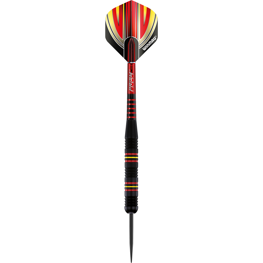 Winmau Outrage V2 Black Coated Brass Steel darts