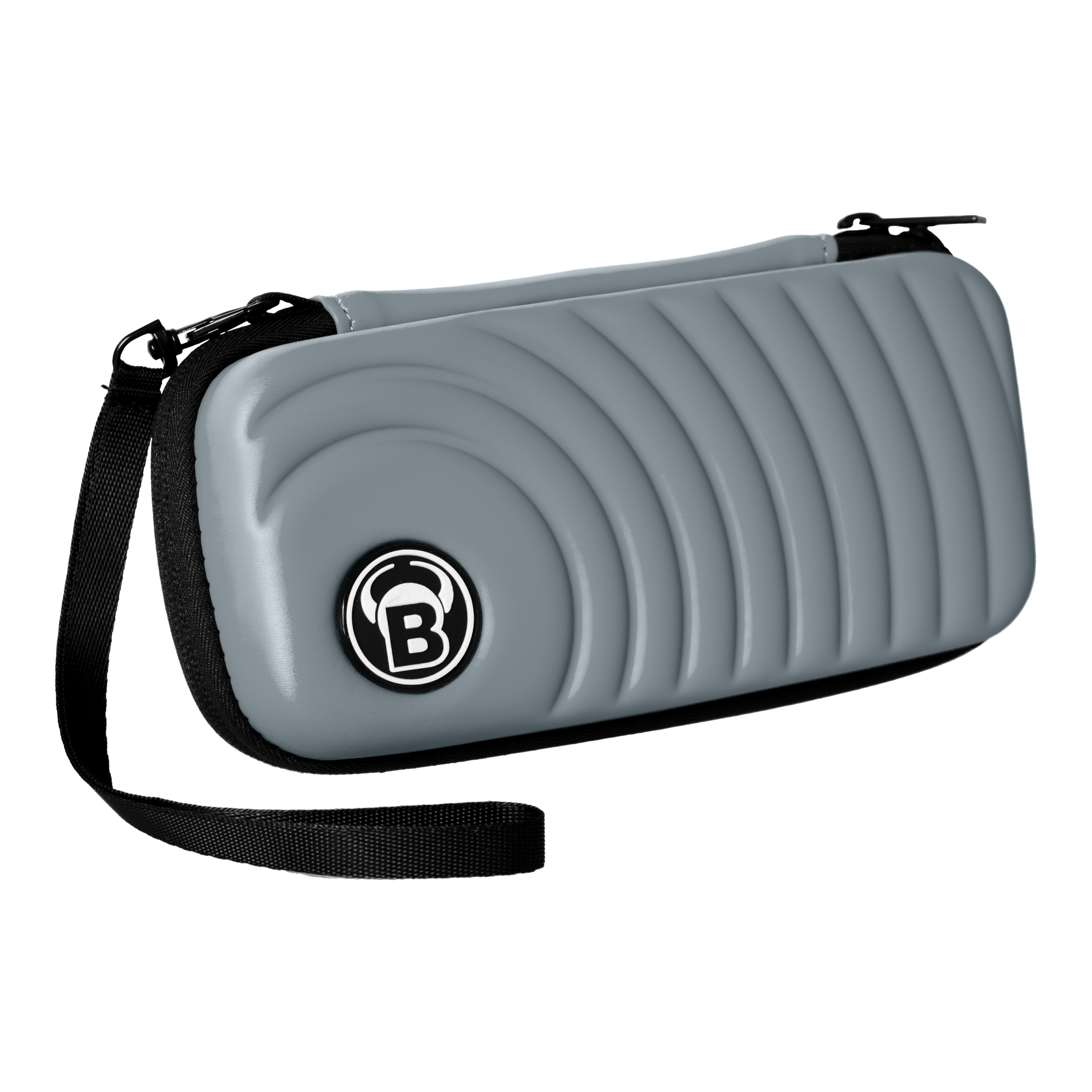 Bulls Orbis S Dartcase - Grey Das Bild zeigt das Produkt Bulls Orbis S Dartcase in Grau. Die Darttasche ist hochwertig und eignet sich zur sicheren Aufbewahrung von Darts.