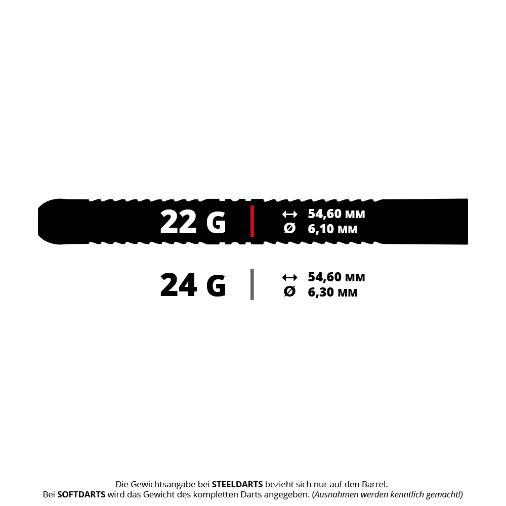 Red Dragon Peter Wright Snakebite Black Mamba Steeldarts Das Bild zeigt elegante Steeldarts mit Schwarz- und Grüntönen. Abgebildet sind Red Dragon Peter Wright Snakebite Black Mamba Steeldarts mit einem Gewicht von 22g.