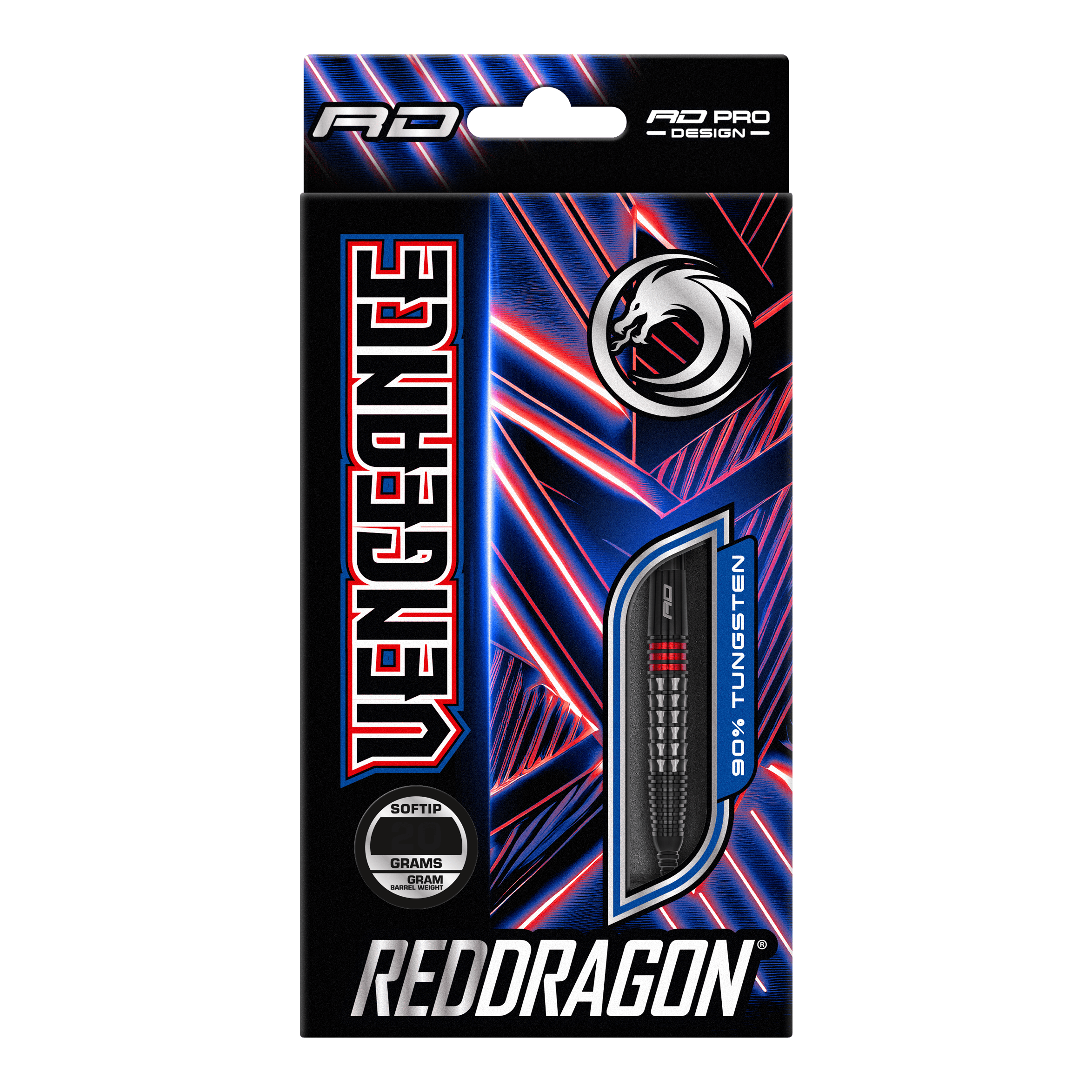 Red Dragon Vengeance Red Soft Darts - 20g