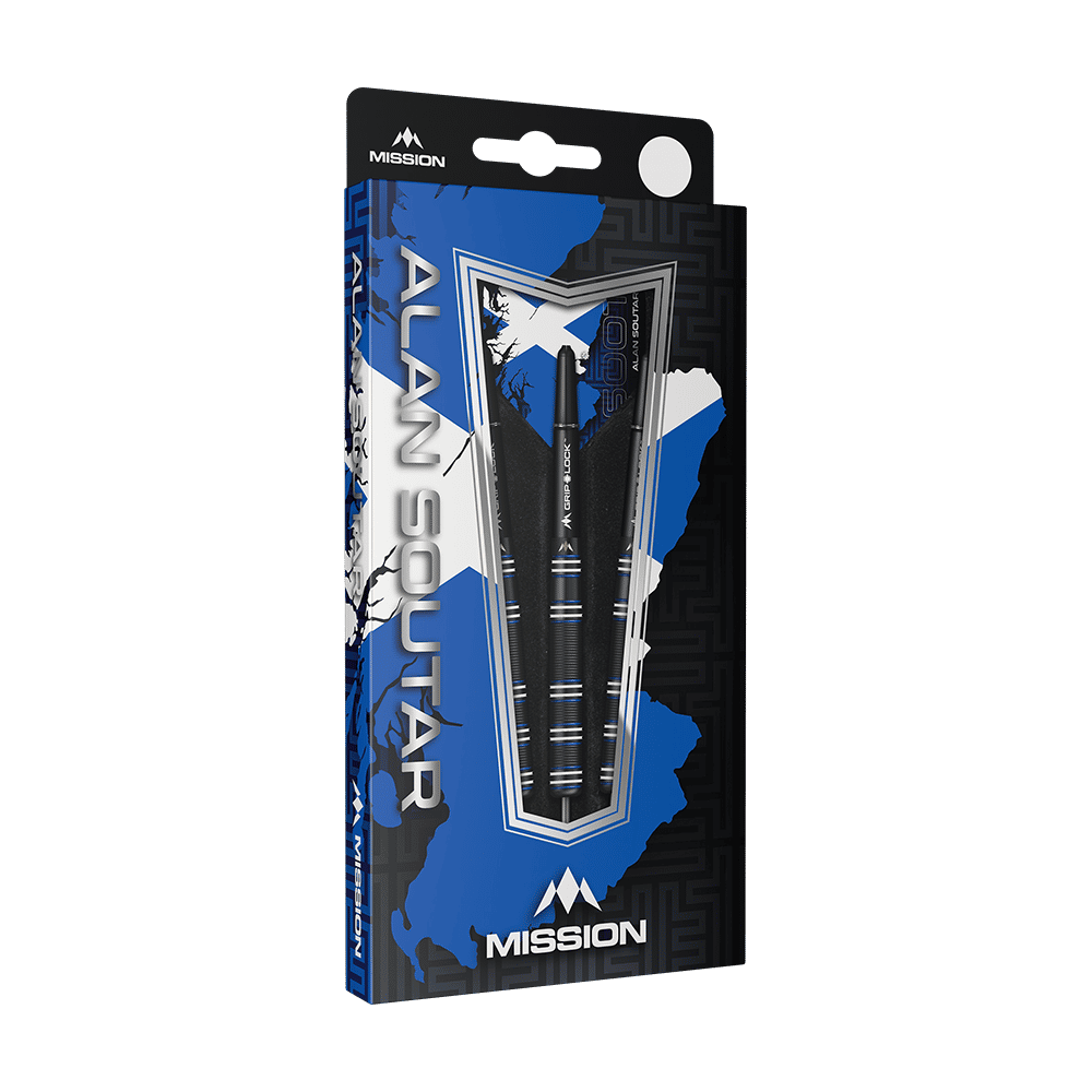 Mission Alan Soutar Black Titanium Steeldarts - 24g