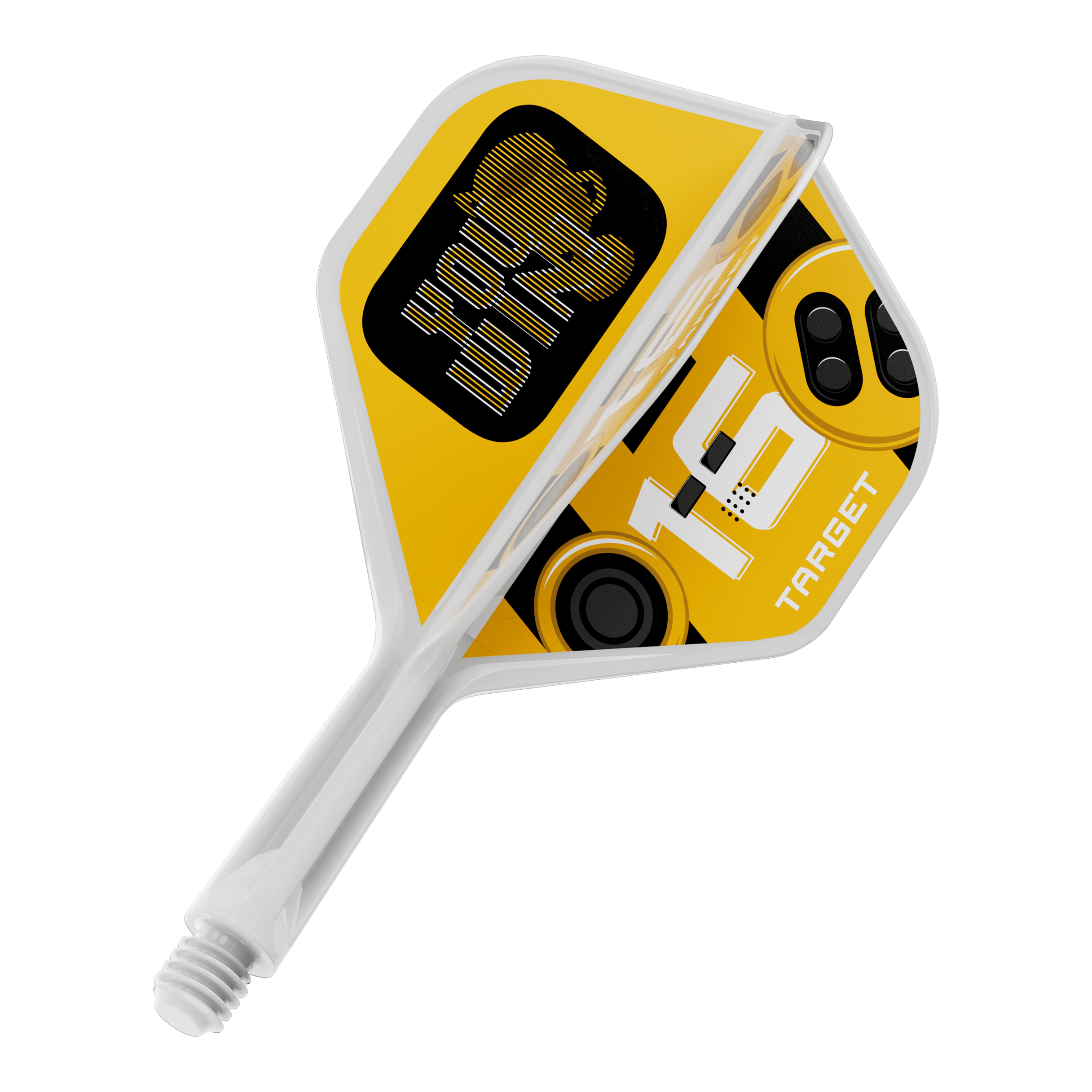 Abgebildet ist ein Produkt mit dem Dateinamen 410591_Target_K-Flex_YouWin_No2_Standard_Flights_19mm_1. Es handelt sich um ein Dartzubehör-Teil, vermutlich ein Dart-Flight.