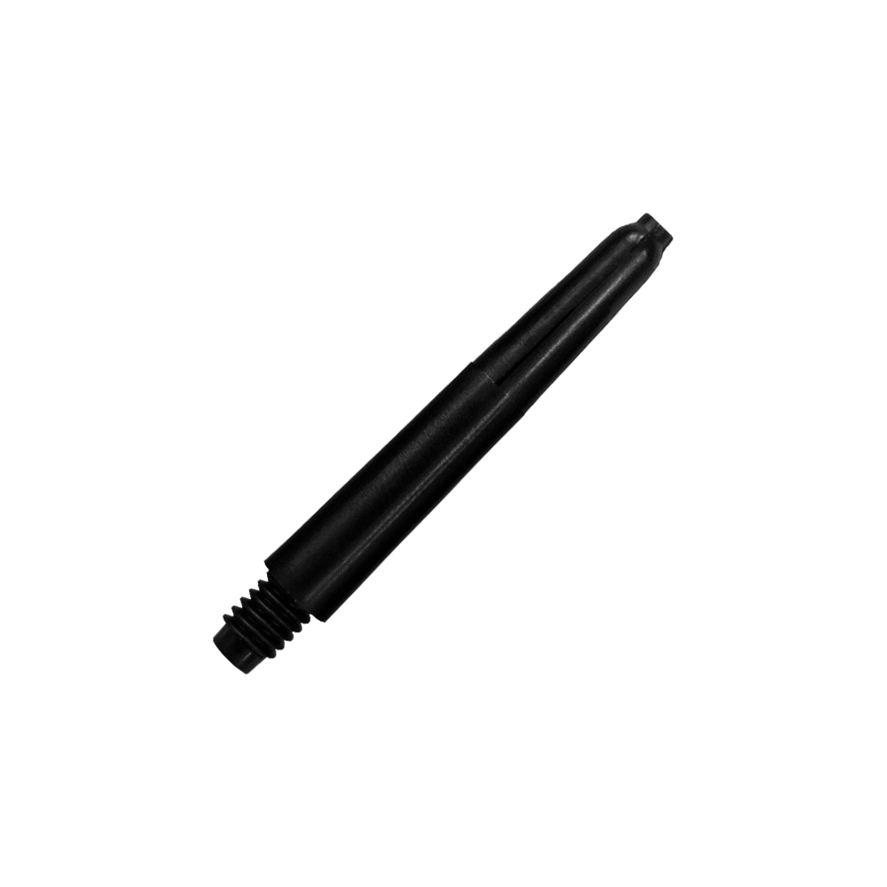 Das Bild zeigt einen schwarzen Nylon Shaft. Er hat ein schlichtes und glattes Design.