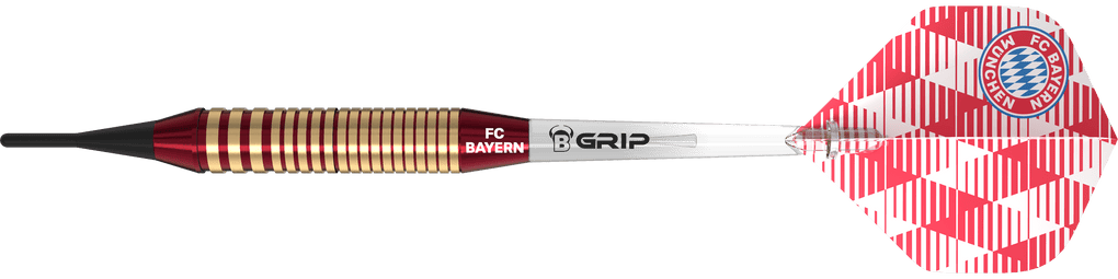 Bulls FC Bayern Munich Brass Soft Darts - 18g