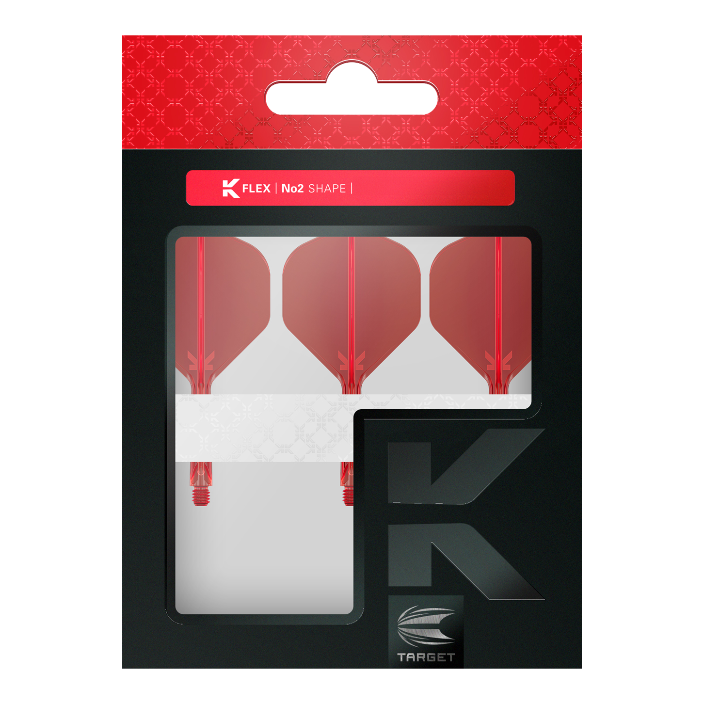 Target K-Flex No2 Standard Flight System - Red