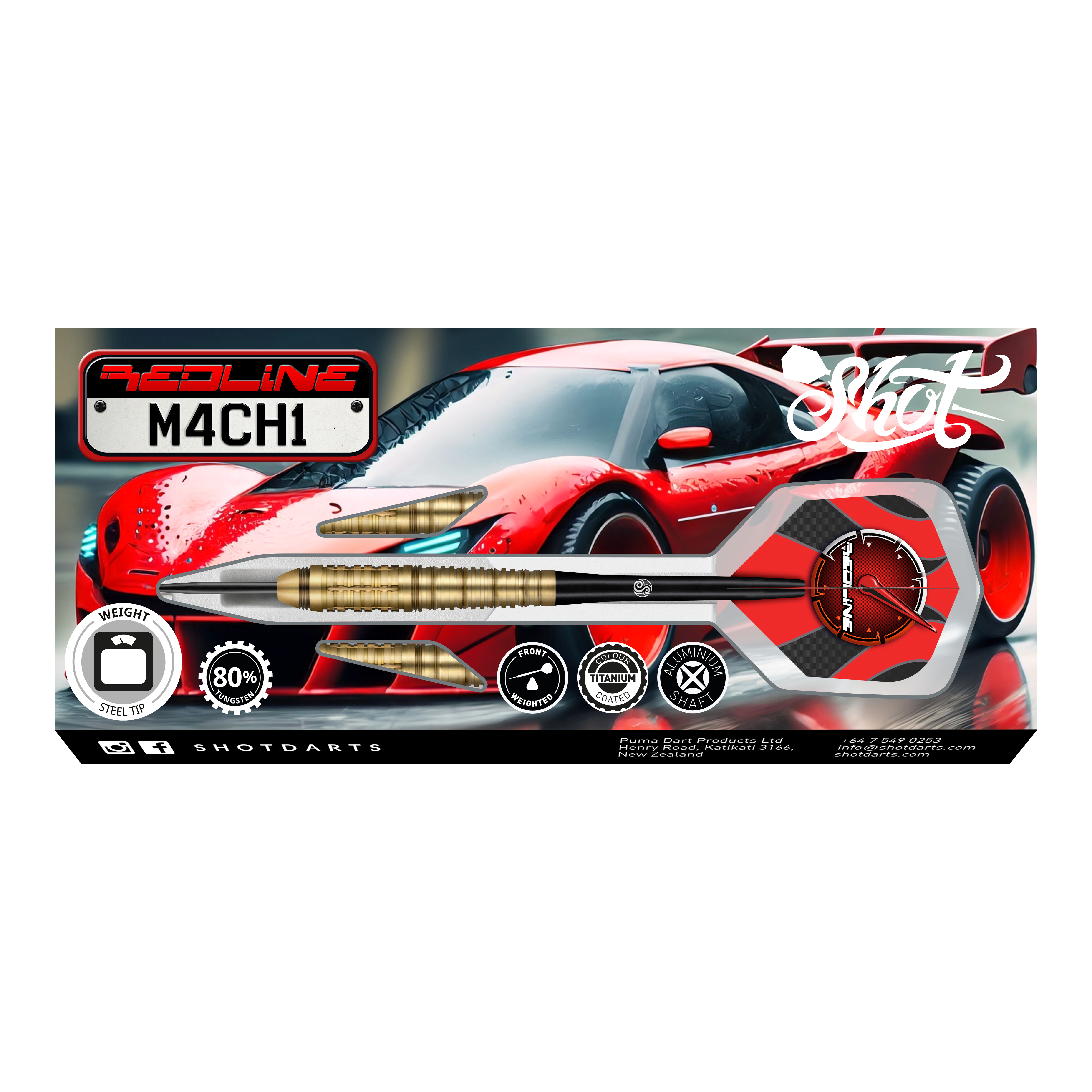 Shot Redline Mach 1 Steeldarts