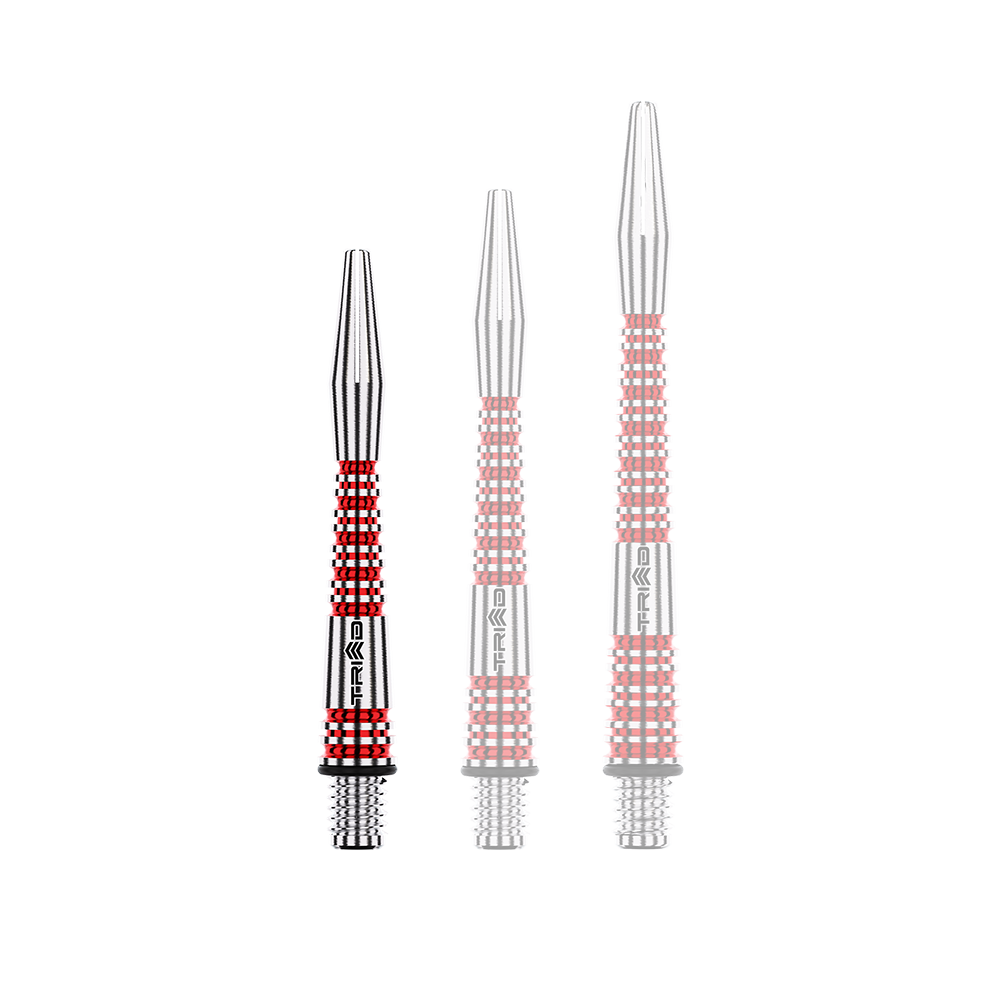 Winmau Triad RX Aluminium Shafts - Rot