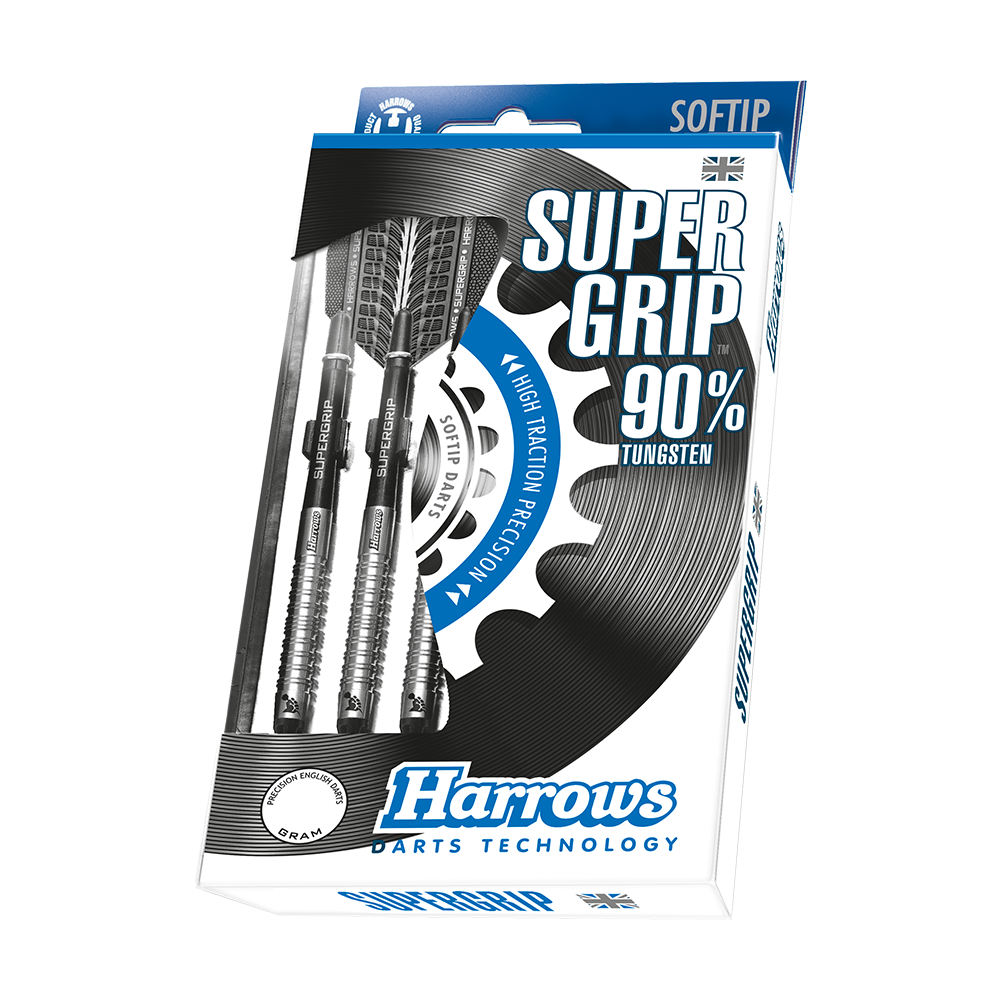 Harrows Supergrip 90% soft darts