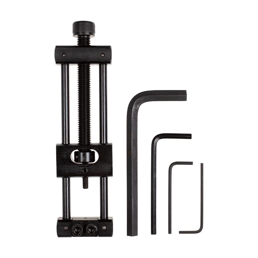 Designa Dart Repointer Black Pro Edition - Tip Changer Zu sehen ist der Designa Dart Repointer Black Pro Edition - Spitzenwechsler. Das Gerät ermöglicht das Austauschen von Spitzen an Darts.