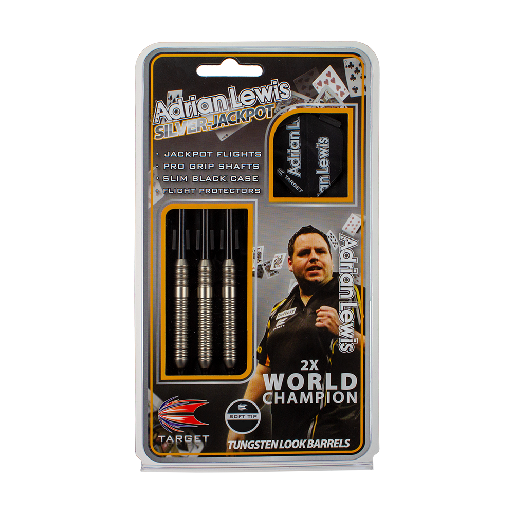 Target Adrian Lewis Silver Jackpot Softdarts - 18g