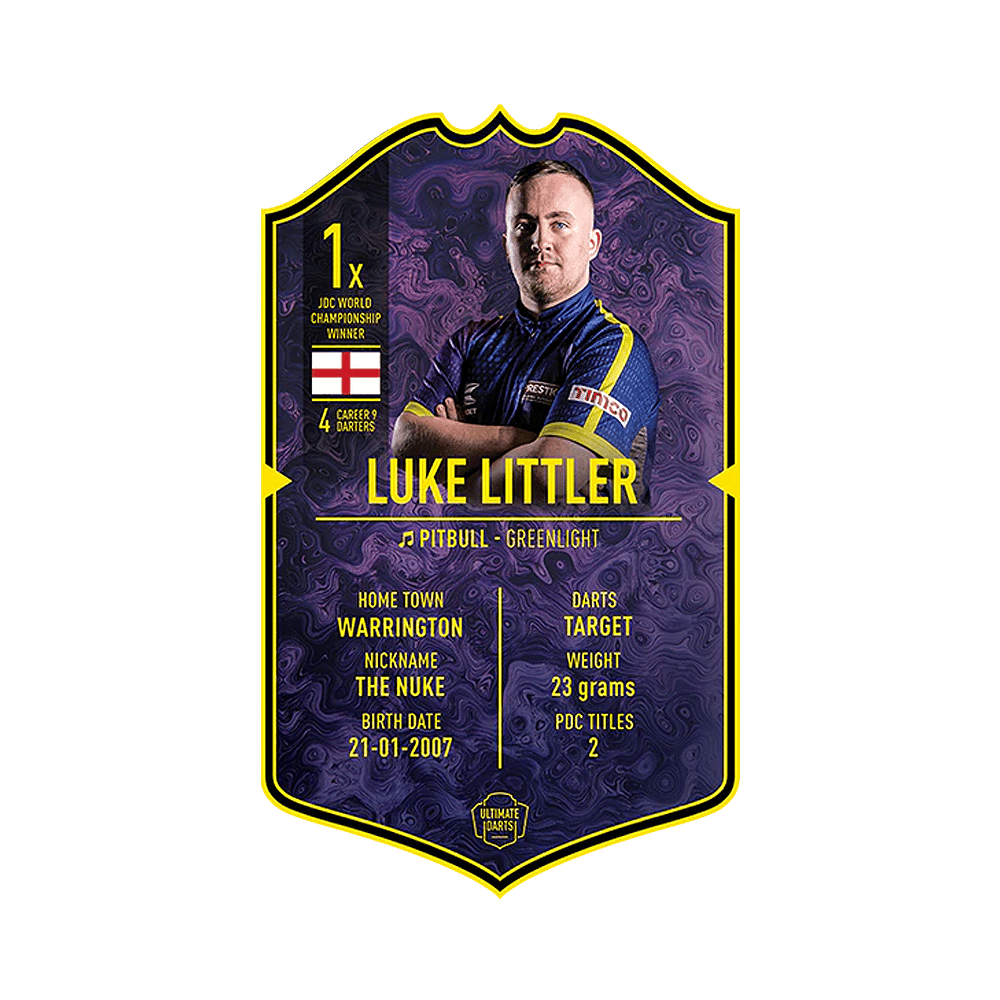 Ultimate Darts Card - Luke Littler