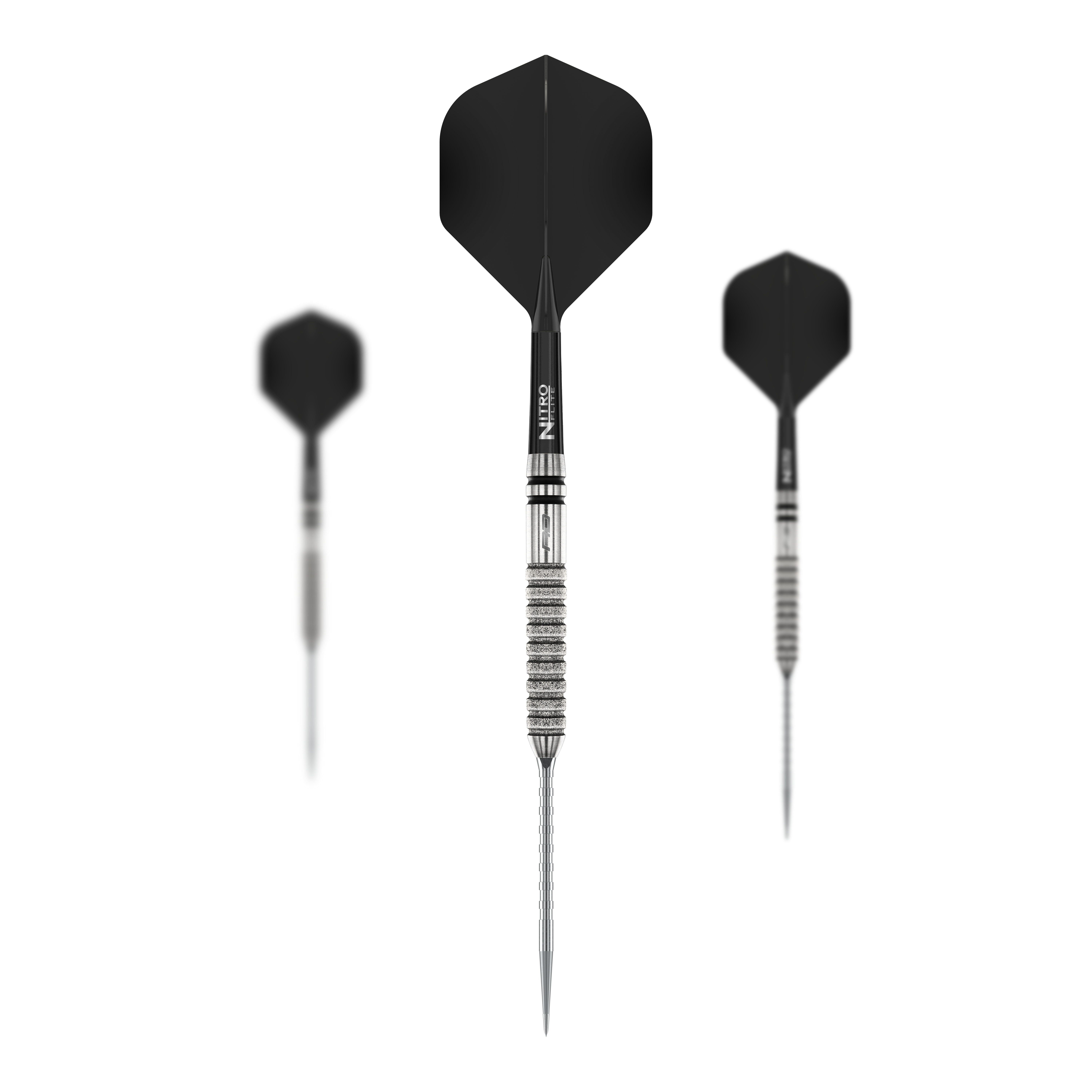 Dieses Bild zeigt ein Set der Red Dragon Gian Van Veen Tour Edition Switch Point Steeldarts - 21g. Die Darts sind ideal für ambitionierte Spieler.