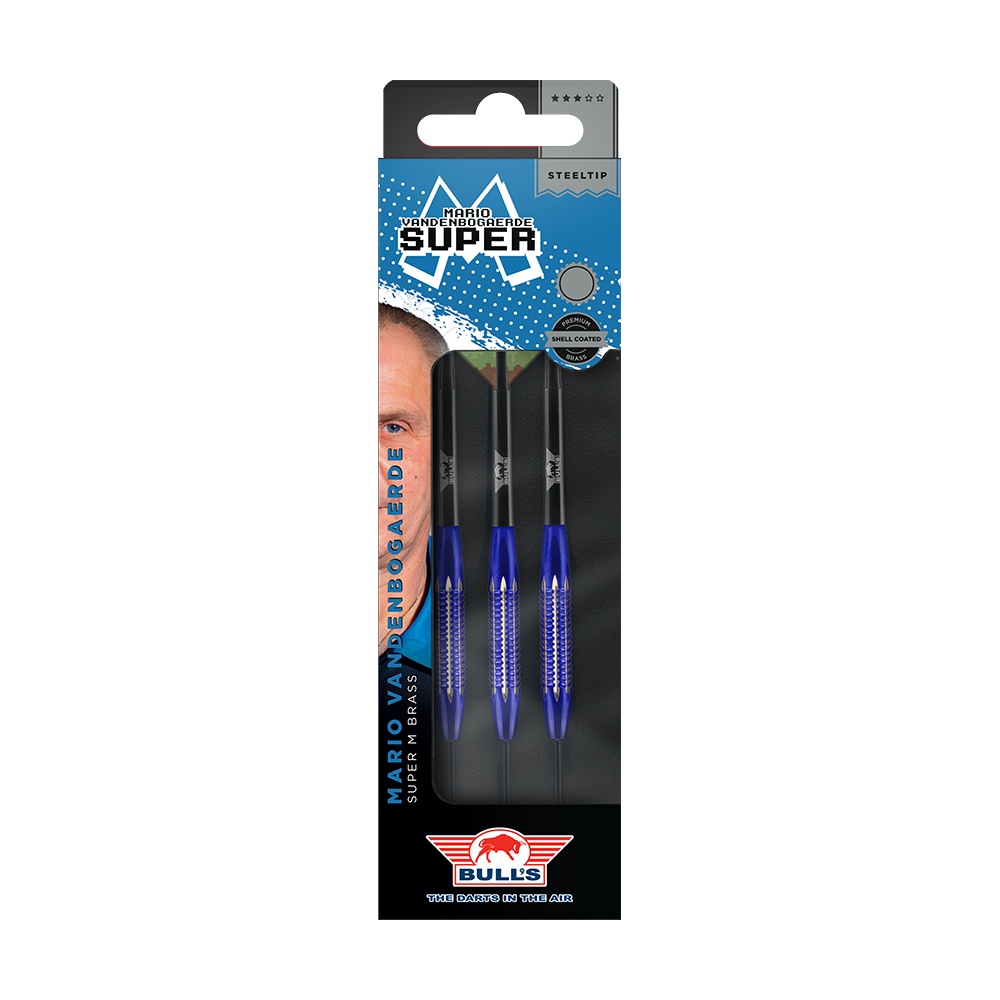 BullsNL Mario Vandenbogaerde Shell Coated Brass Steeldarts - 21g