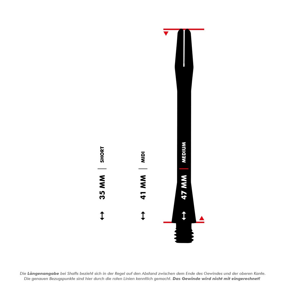 Harrows Keramic Shafts - Gun Metal