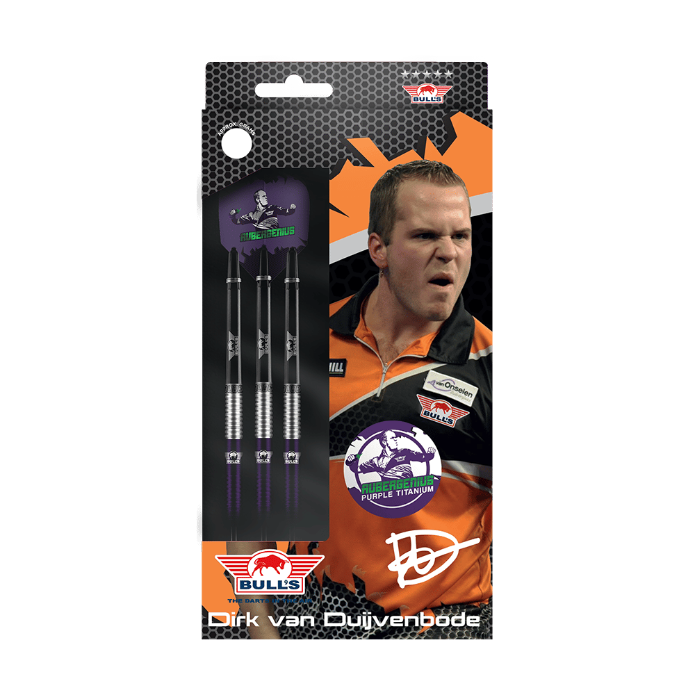 Bulls NL Dirk van Duijvenbode Aubergenius steel darts