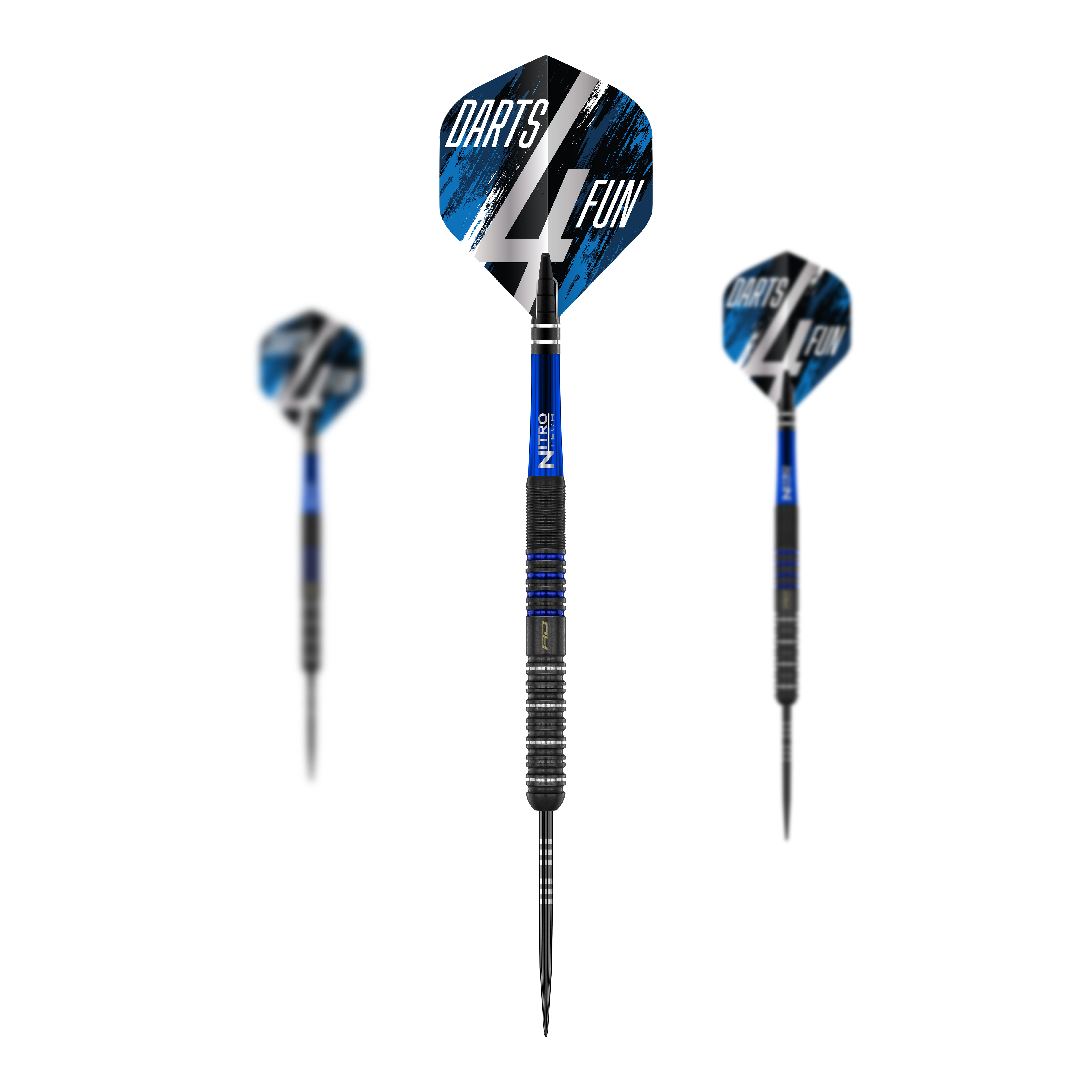 Red Dragon David Williams V1 Steeldarts - 23g Das Bild zeigt das Set Red Dragon David Williams V1 Steeldarts - 23g. Es sind mehrere Steeldarts im Set abgebildet.