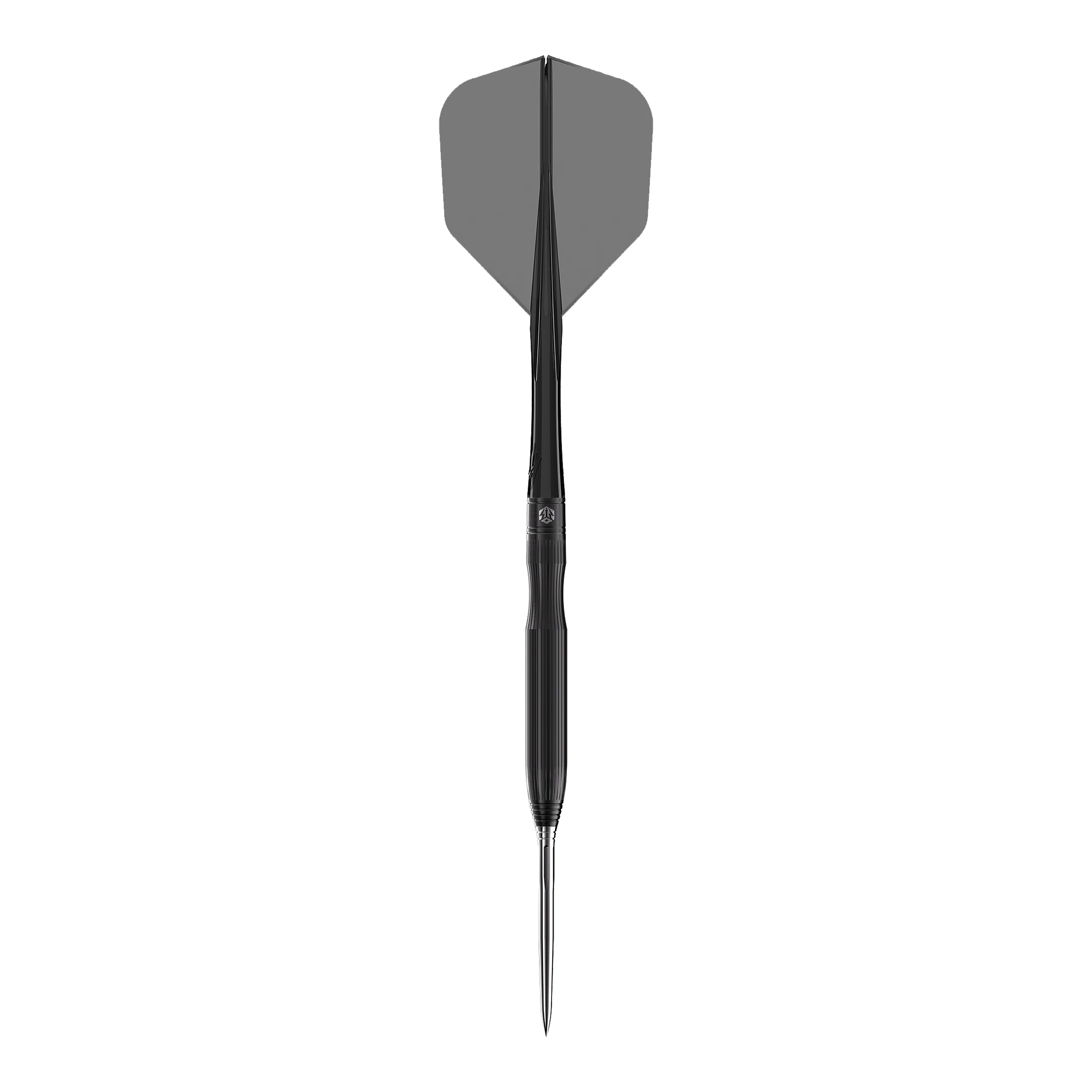 Hier ist der Caliburn Chord C1 Steeldart mit 21,5g zu sehen. Der Dartpfeil ist aus der Nähe fotografiert.