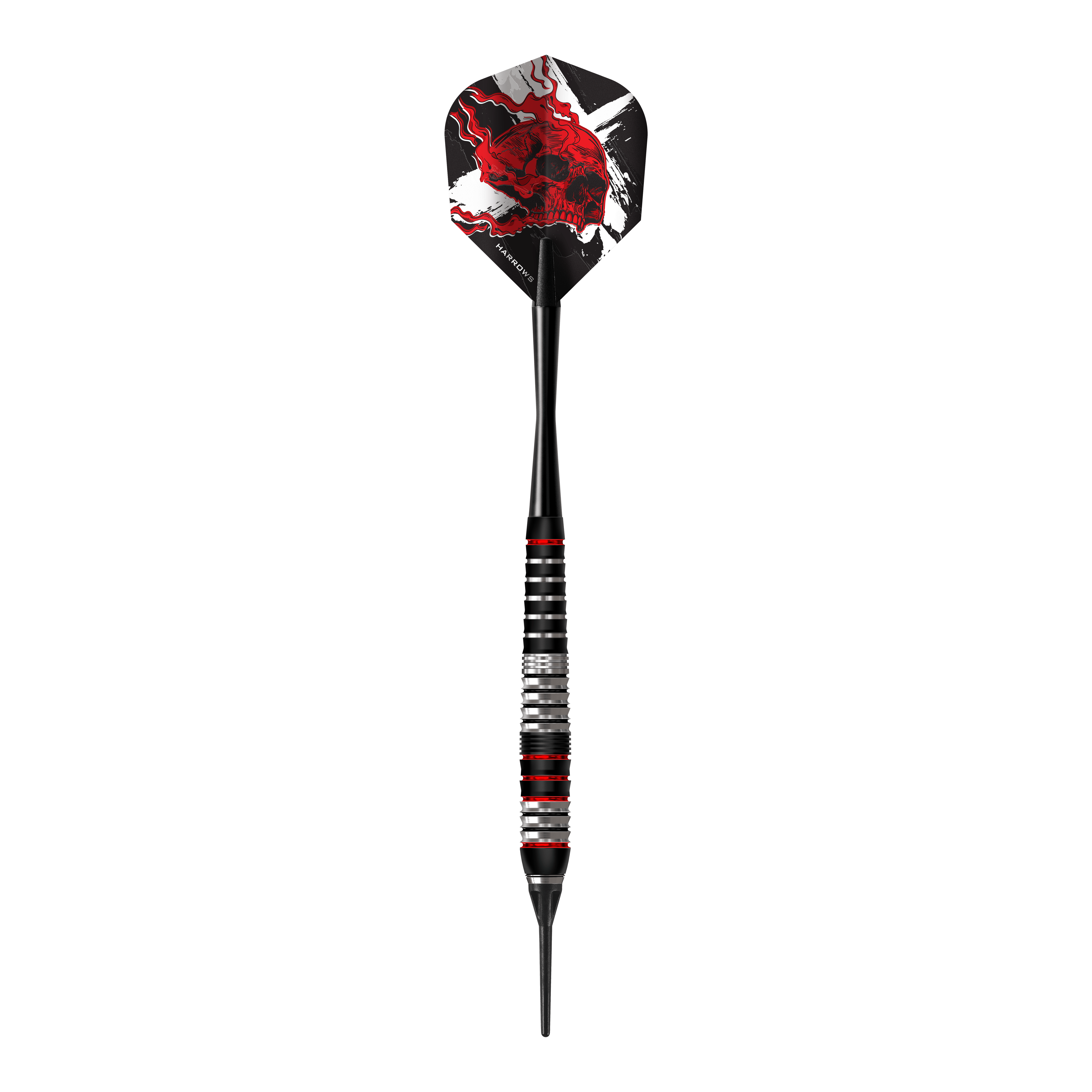 Harrows Heavy Metal Ryan Searle Brass Soft Darts Abgebildet sind die Harrows Heavy Metal Ryan Searle Brass Softdarts. Diese Softdarts zeichnen sich durch ihre schwere Bauweise und hochwertige Verarbeitung aus.