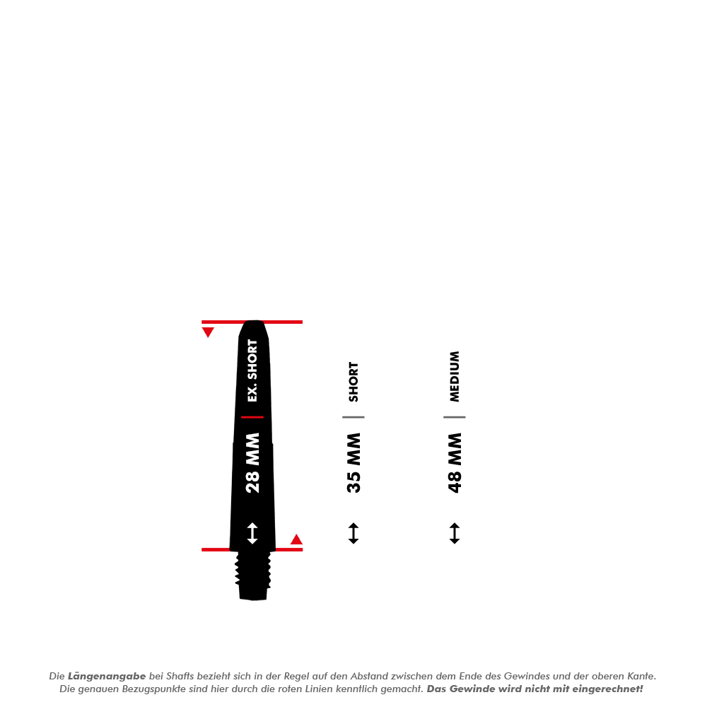 Nylon Shafts - Blau