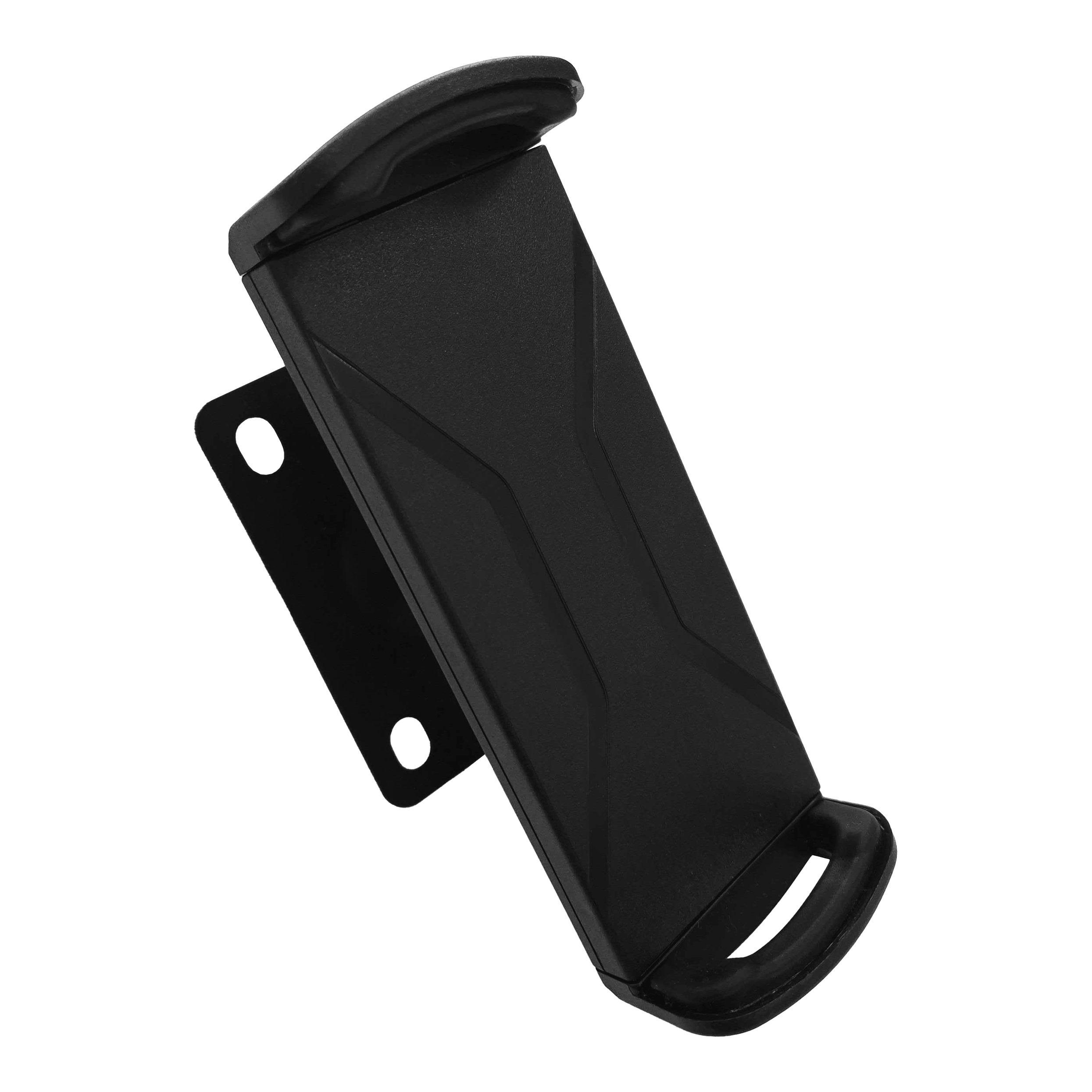 McDart TABSteady Tablet Wall Mount Das Bild zeigt die McDart TABSteady Tablet Wandhalterung in schwarzer Farbe. Sie hat eine schlichte, stabile Form und eignet sich zur Befestigung eines Tablets an der Wand.