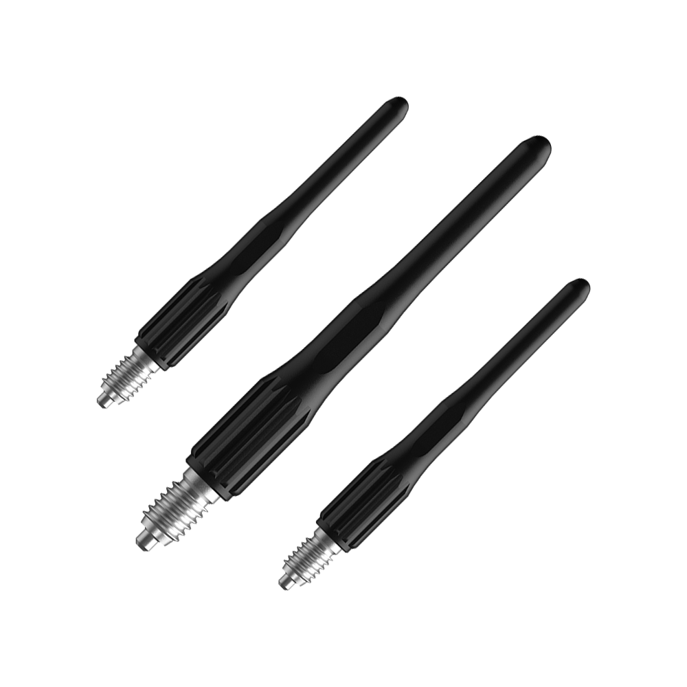 Bulls NL Convertible Point Soft Dart Tips - Pack of 15 - Black Abgebildet ist das Set Bulls NL Convertible Point Softdartspitzen - 15er Pack - Schwarz. Das Set enthält mehrere Spitzen.