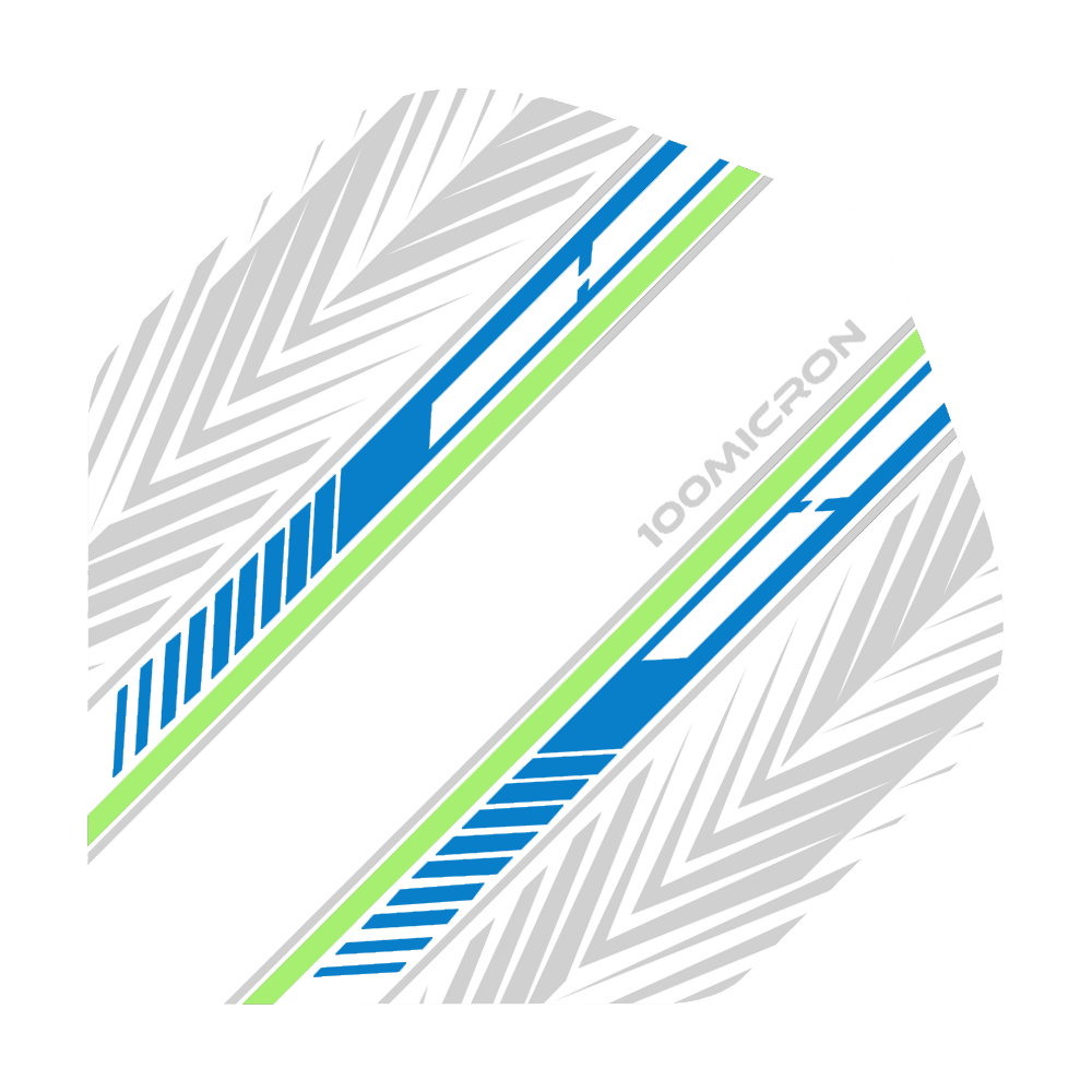 Pentathlon White Blue Green No2 Standard Flights