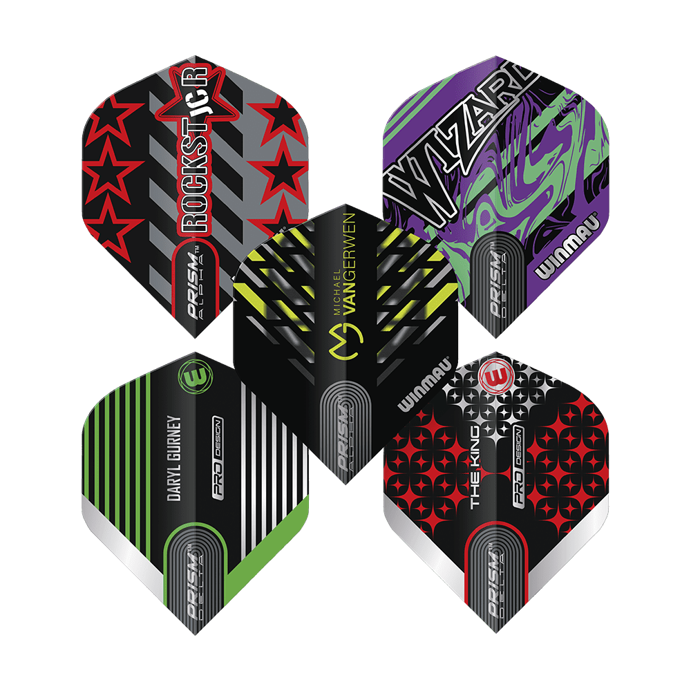 Winmau Players Pro Design Prism Flights Collection