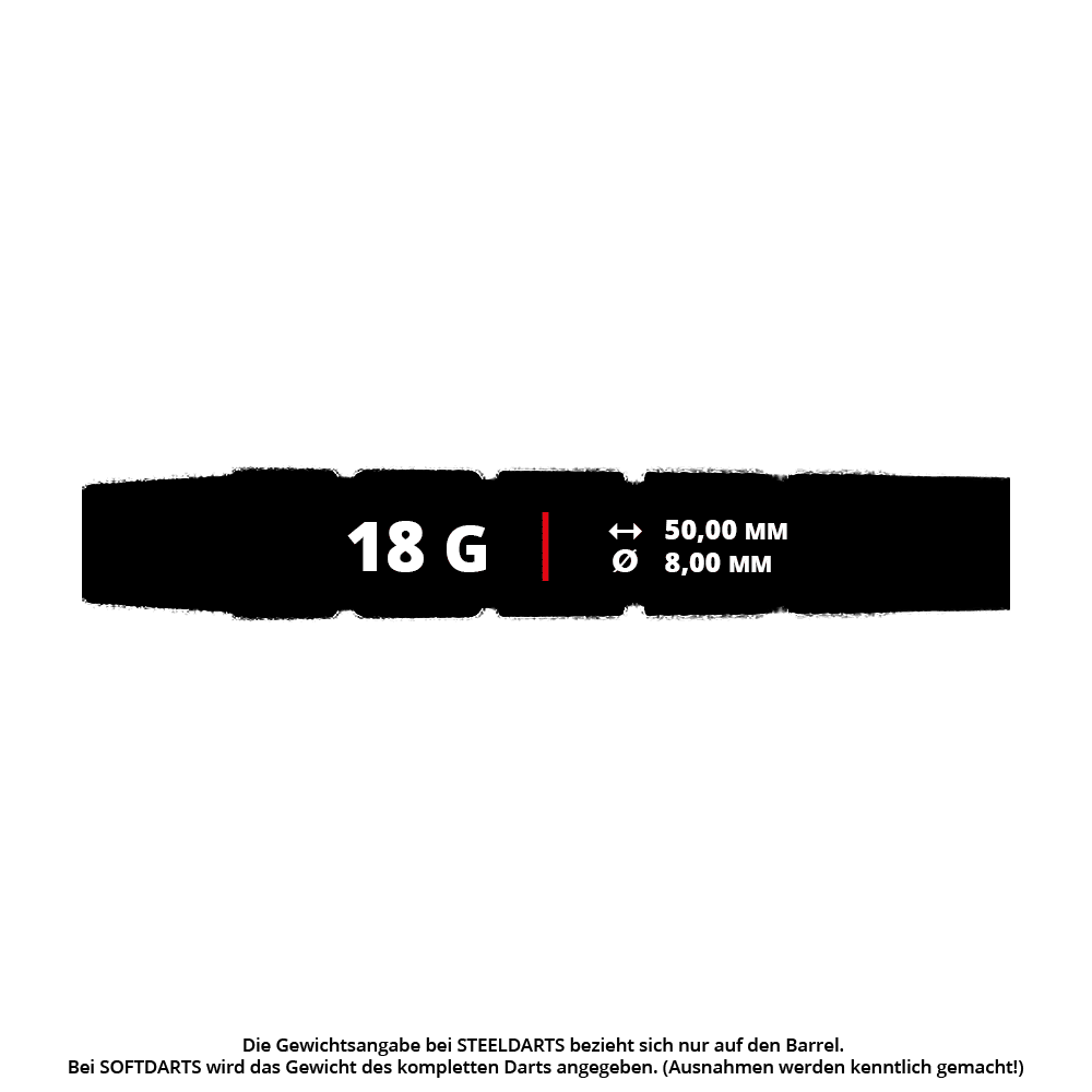 McDart Silver Brass Bardarts - Softdarts - 18g Hier wird der McDart Silver Brass Bardarts - Softdarts - 18g gezeigt. Diese Softdarts wiegen 18 Gramm und besitzen einen Messingkörper.