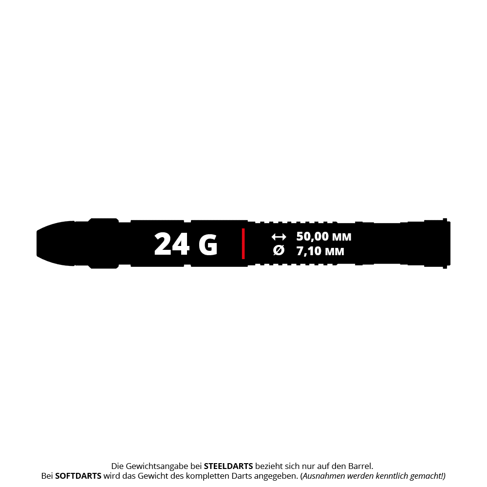 Target Star Wars Luke Skywalker Jedi Knight Lightsaber Limited First Edition Darts - 24g Gezeigt wird das Produkt Target Star Wars Luke Skywalker The Jedi Knight Light Saber Limited Edition Steeldarts - 24g. Die Steeldarts sind vom Lichtschwert von Luke Skywalker inspiriert.