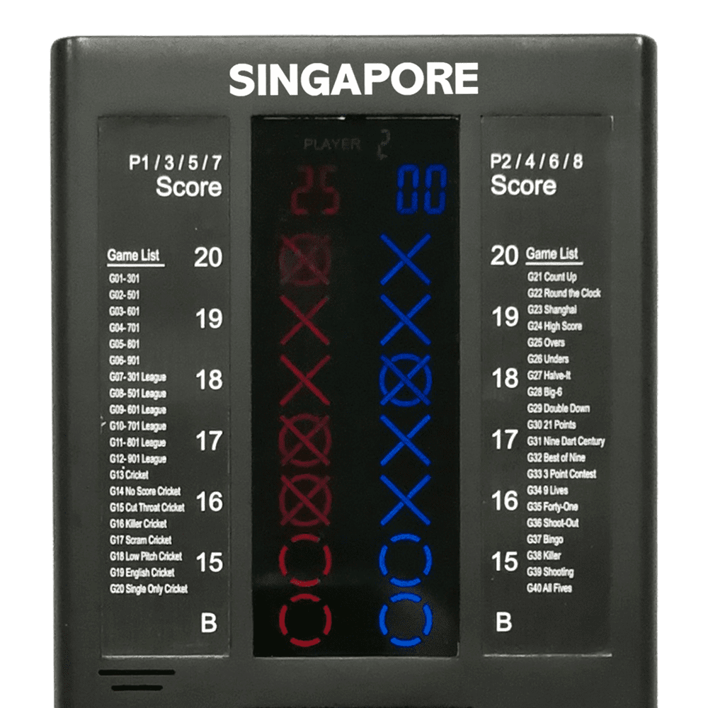 XQMax Singapore Darts Counter