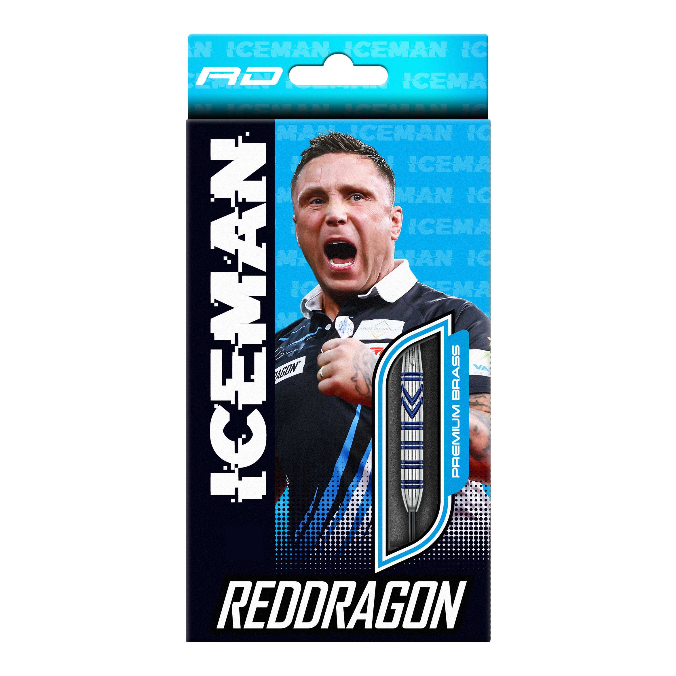 Red Dragon Gerwyn Price Brass Steel Darts - 21 g Dies ist ein Bild der Red Dragon Gerwyn Price Brass Steeldarts - 21 g. Das Produkt besteht aus Messing und ist für Steeldart-Spiele geeignet.