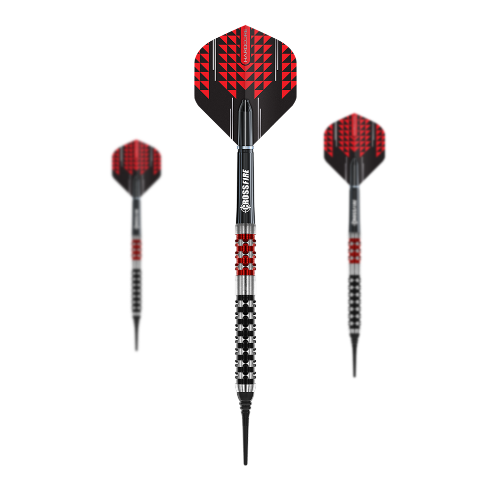 Red Dragon Crossfire Soft Darts - 20g