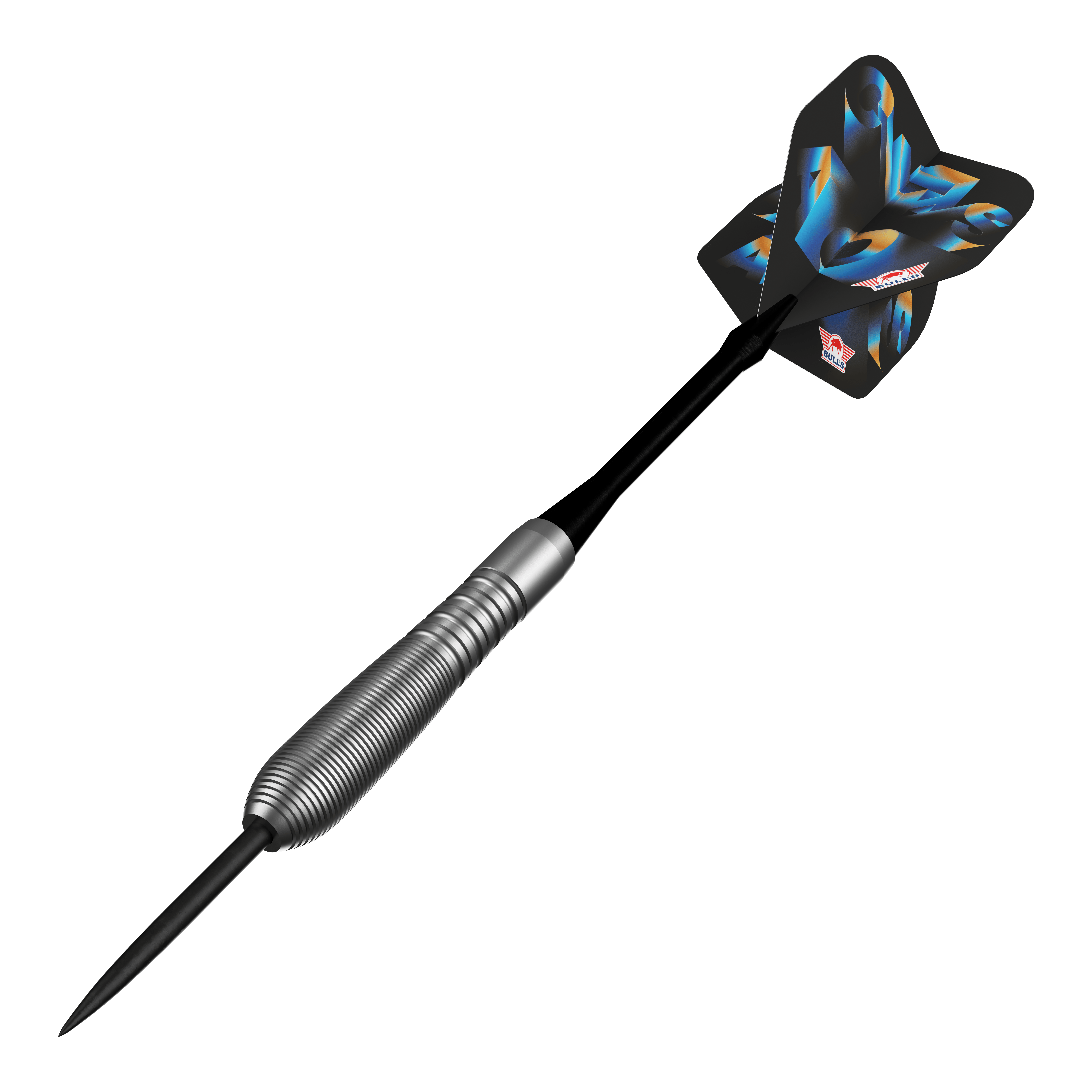 Bulls NL Chaos Blue Steel Darts - 23g Abgebildet sind die Bulls NL Chaos Blue Steeldarts mit einem Gewicht von 23 Gramm. Die blauen Steeldarts sind speziell für Präzision und Kontrolle entworfen.