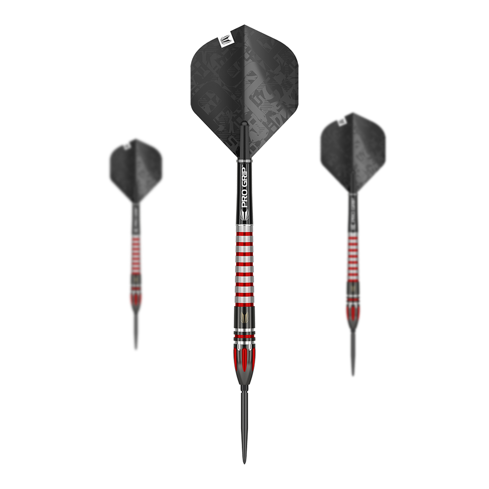 Target Nathan Aspinall Black Edition Swiss Point Steel darts