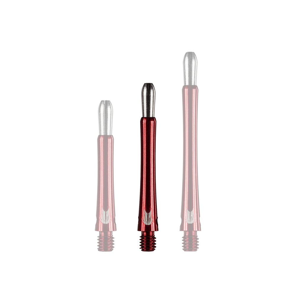 Target Grip Style Aluminium Shafts - Rot