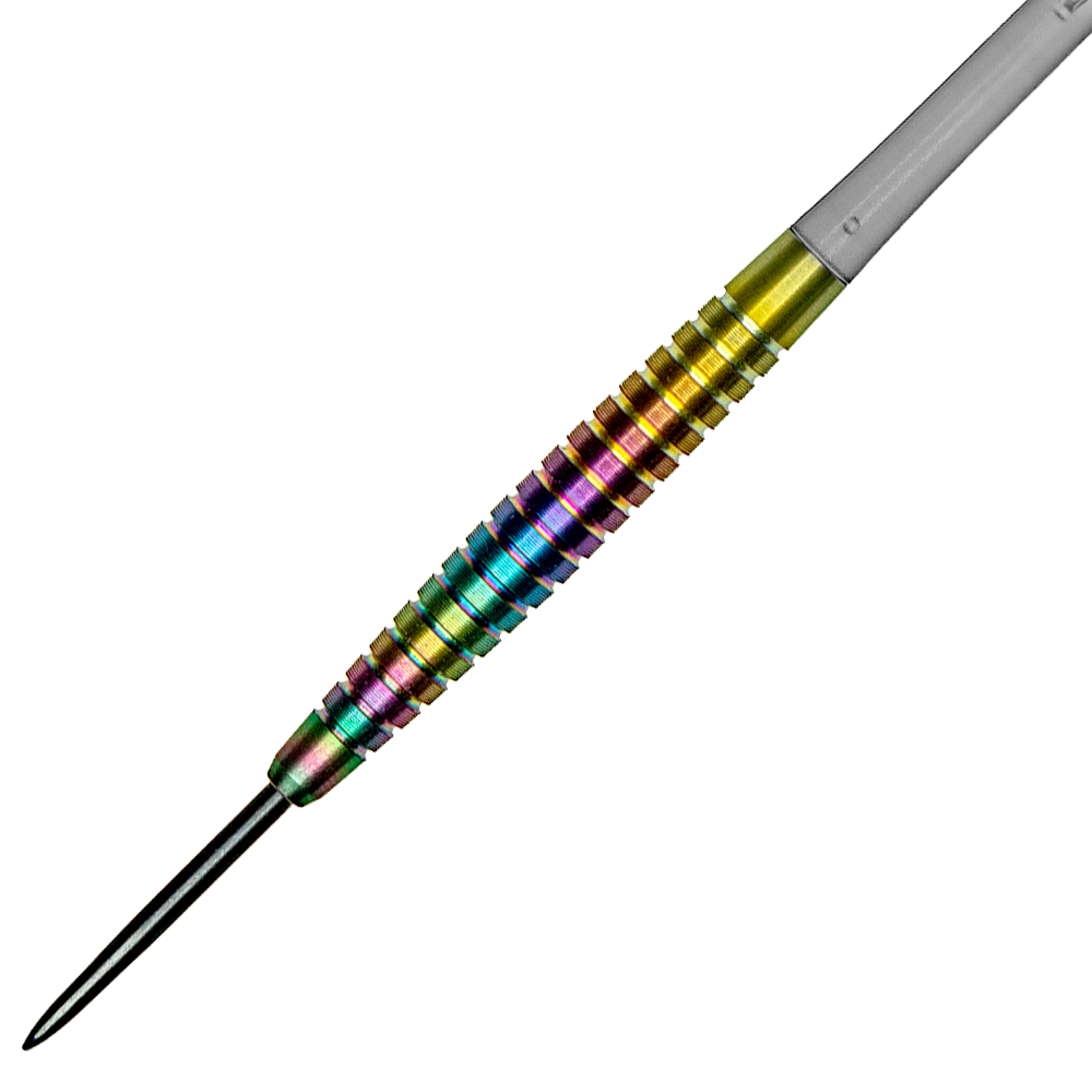 Dynasty Fallon Sherrock AFlow Black Line Rainbow Steeldarts -  23g