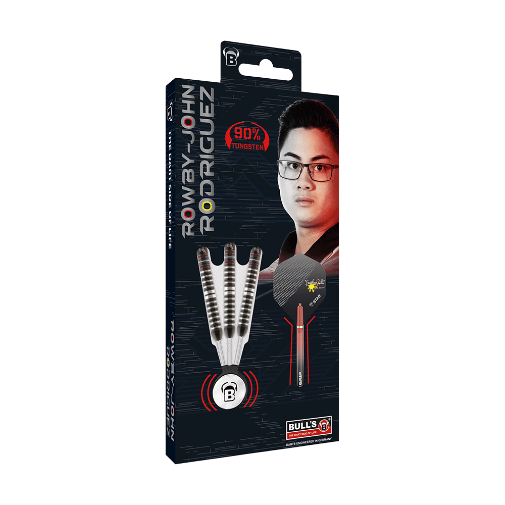 Bulls Rowby John Rodriguez steel darts