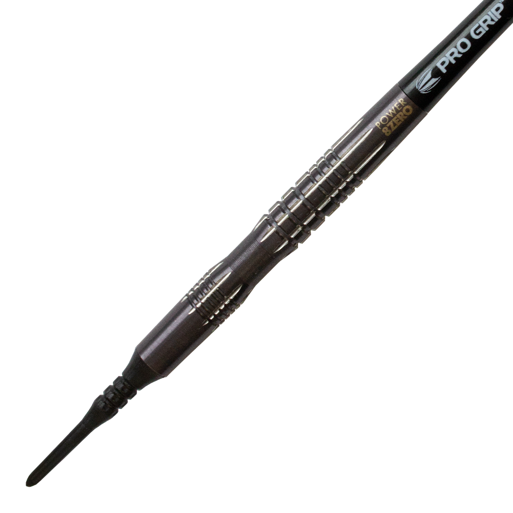 Target Phil Taylor 8Zero Black Titanium Soft Darts - 18g