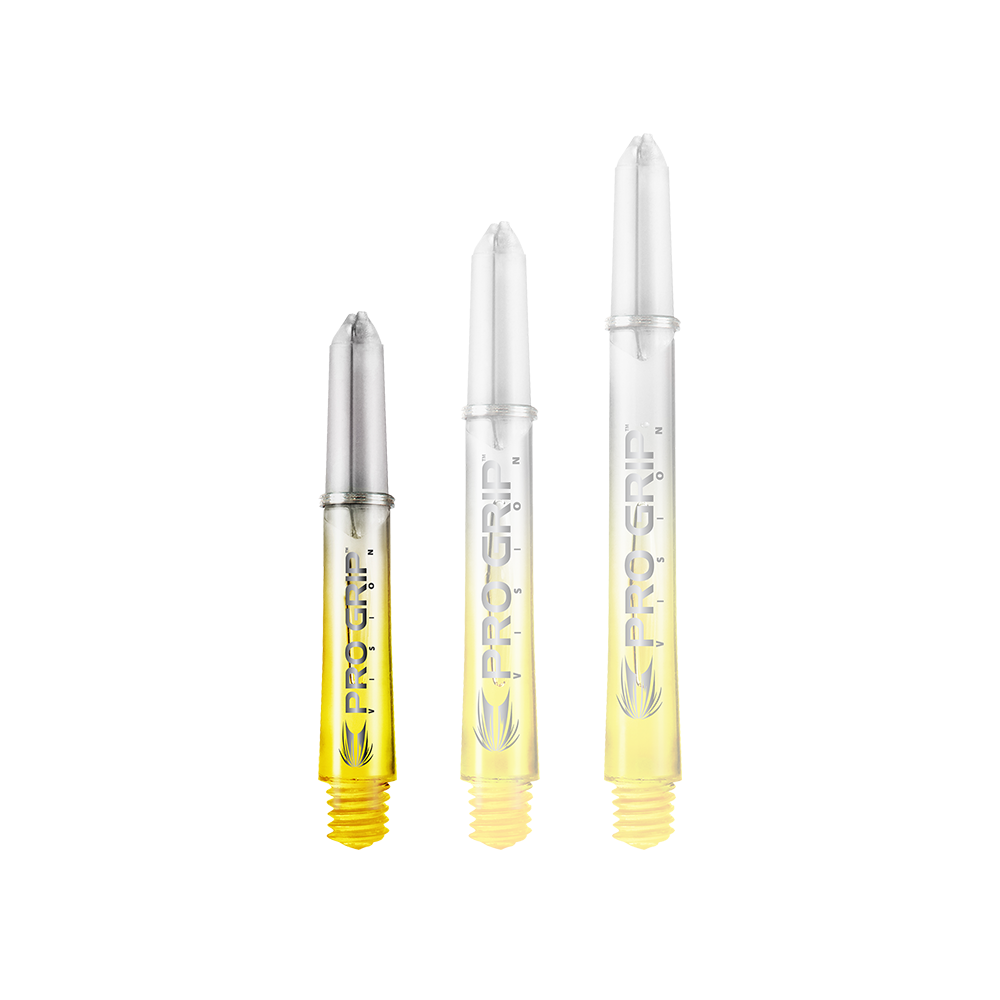 Target Pro Grip Vision Shafts - 3 Sets - Yellow