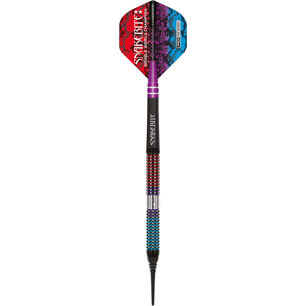 Red Dragon Peter Wright Snakebite Spirit Soft Darts - 20g