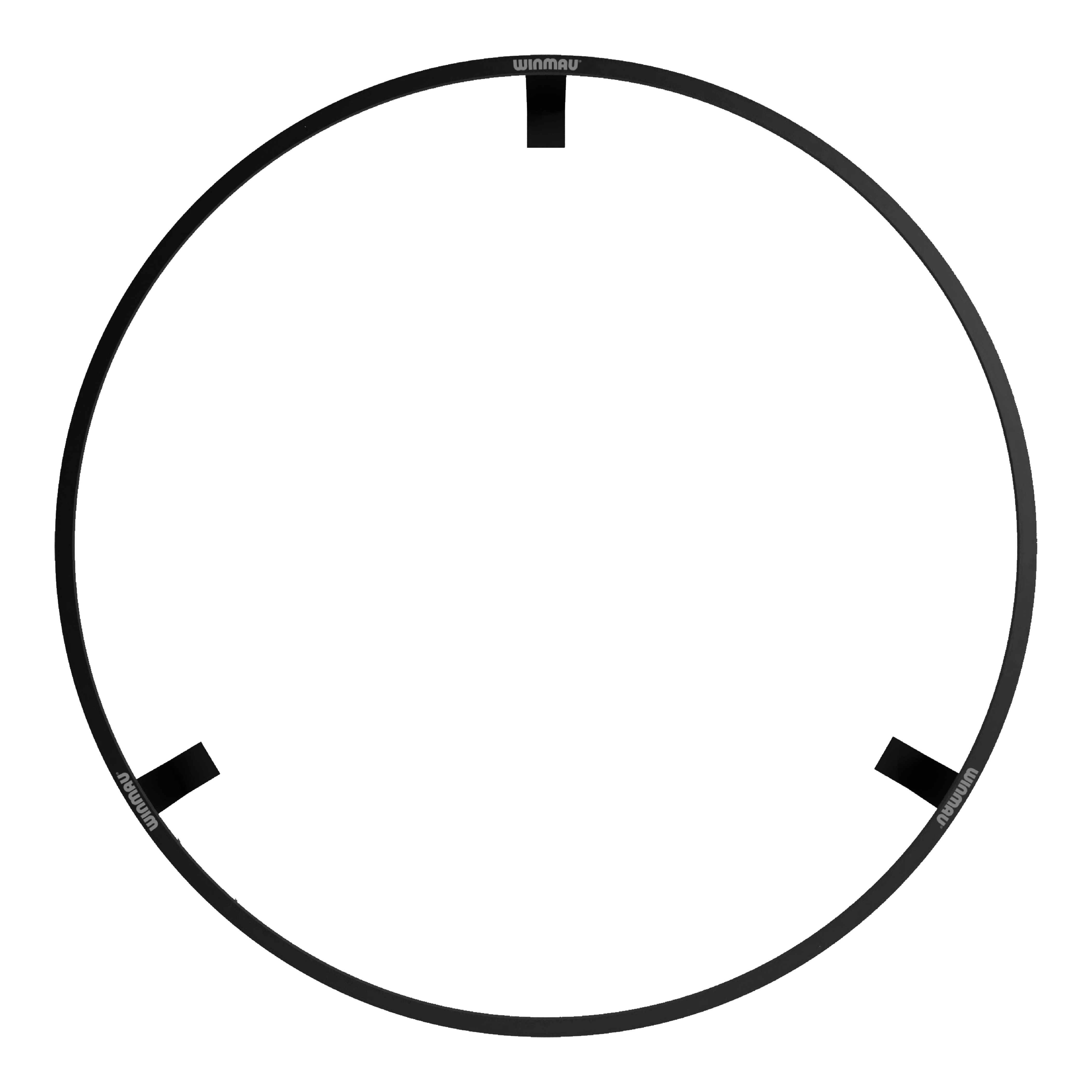 BUNDLE Winmau Plasma LED lighting and surround Das Bild zeigt das Winmau Plasma LED Beleuchtung und Surround Bundle. Es handelt sich um einen runden LED-Leuchtring, der für Dartboards verwendet wird.