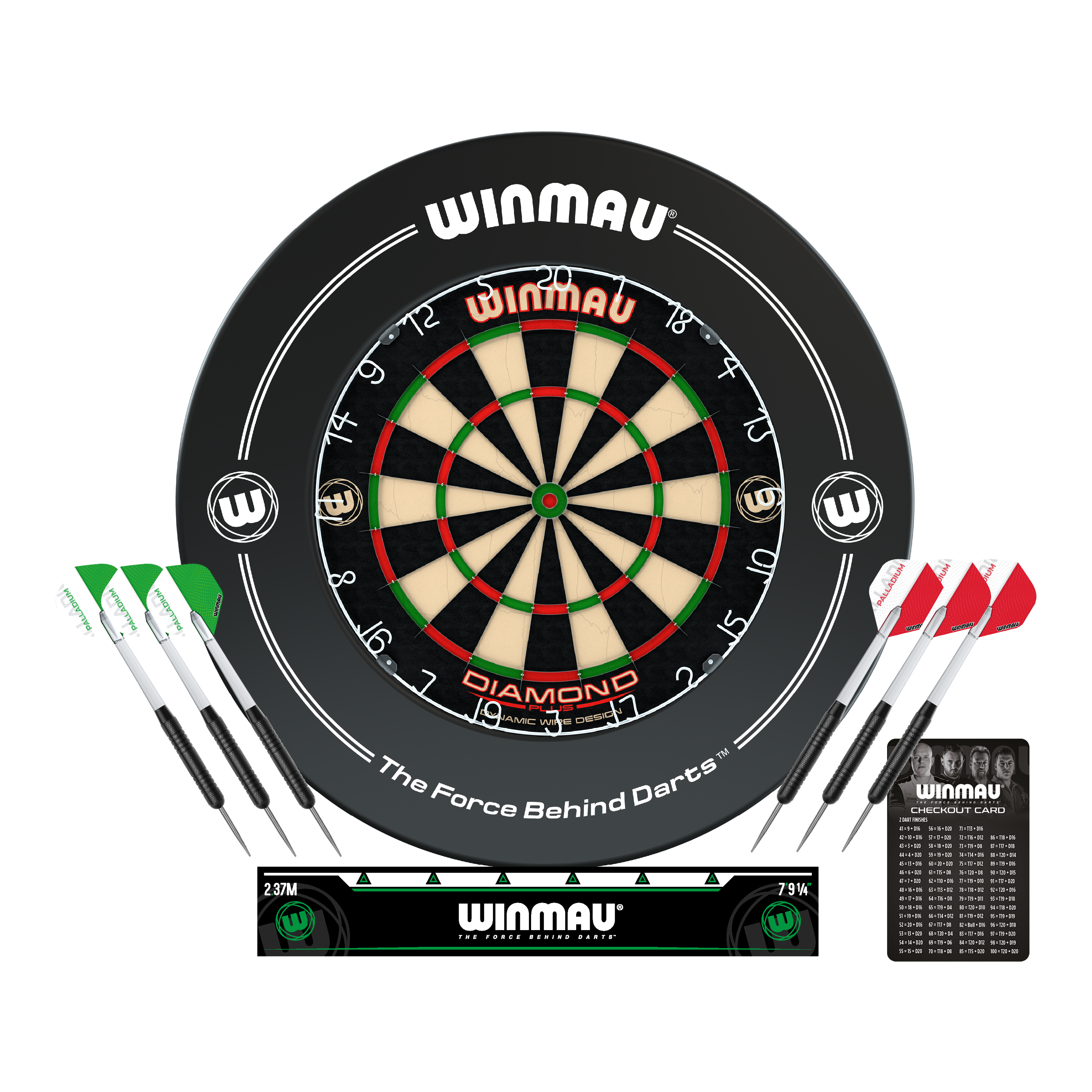 Winmau Diamond Dartboard Surround Set