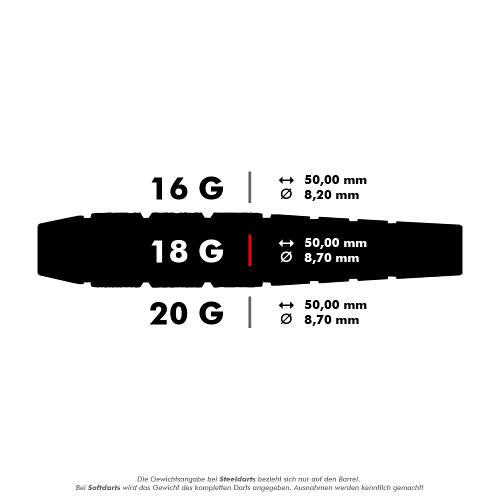 Harrows Black Jack soft darts