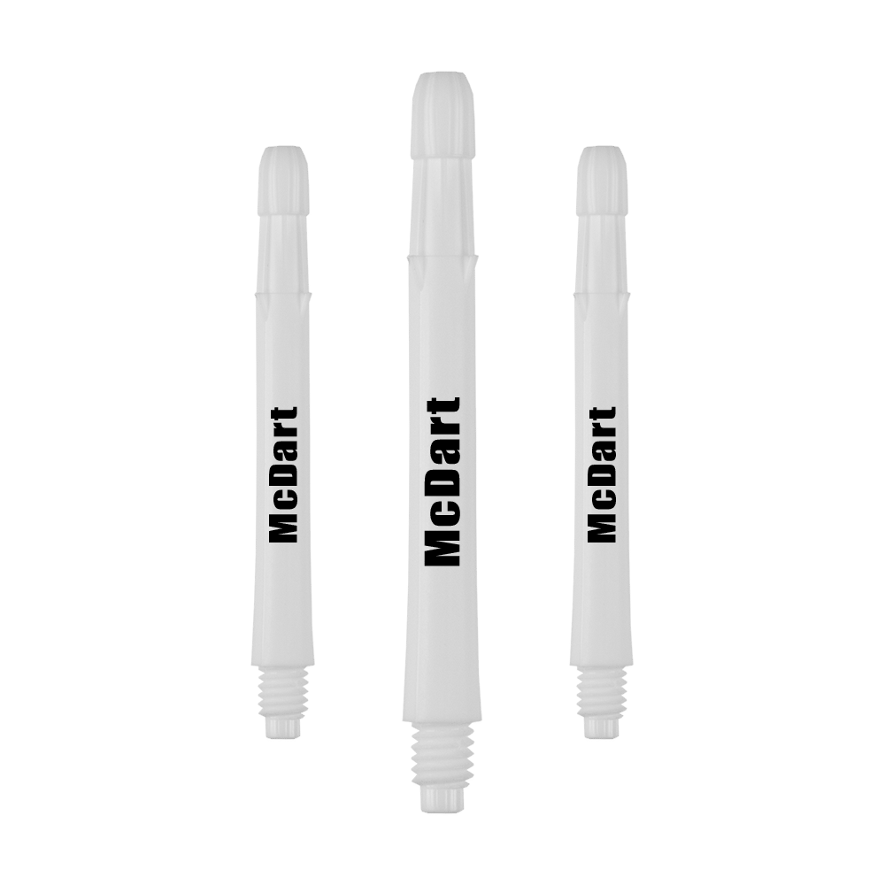 3 sets of L-style shafts with desired print - Locked Straight - 46 mm