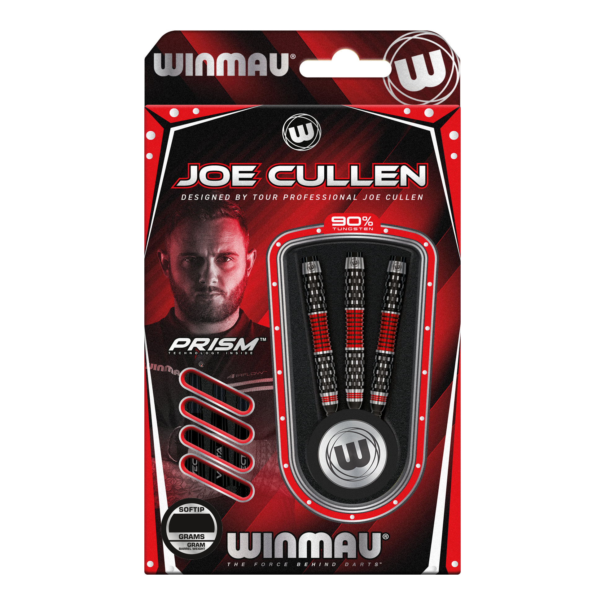 Winmau Joe Cullen Rockstar Series RS1 Soft Darts - 20g