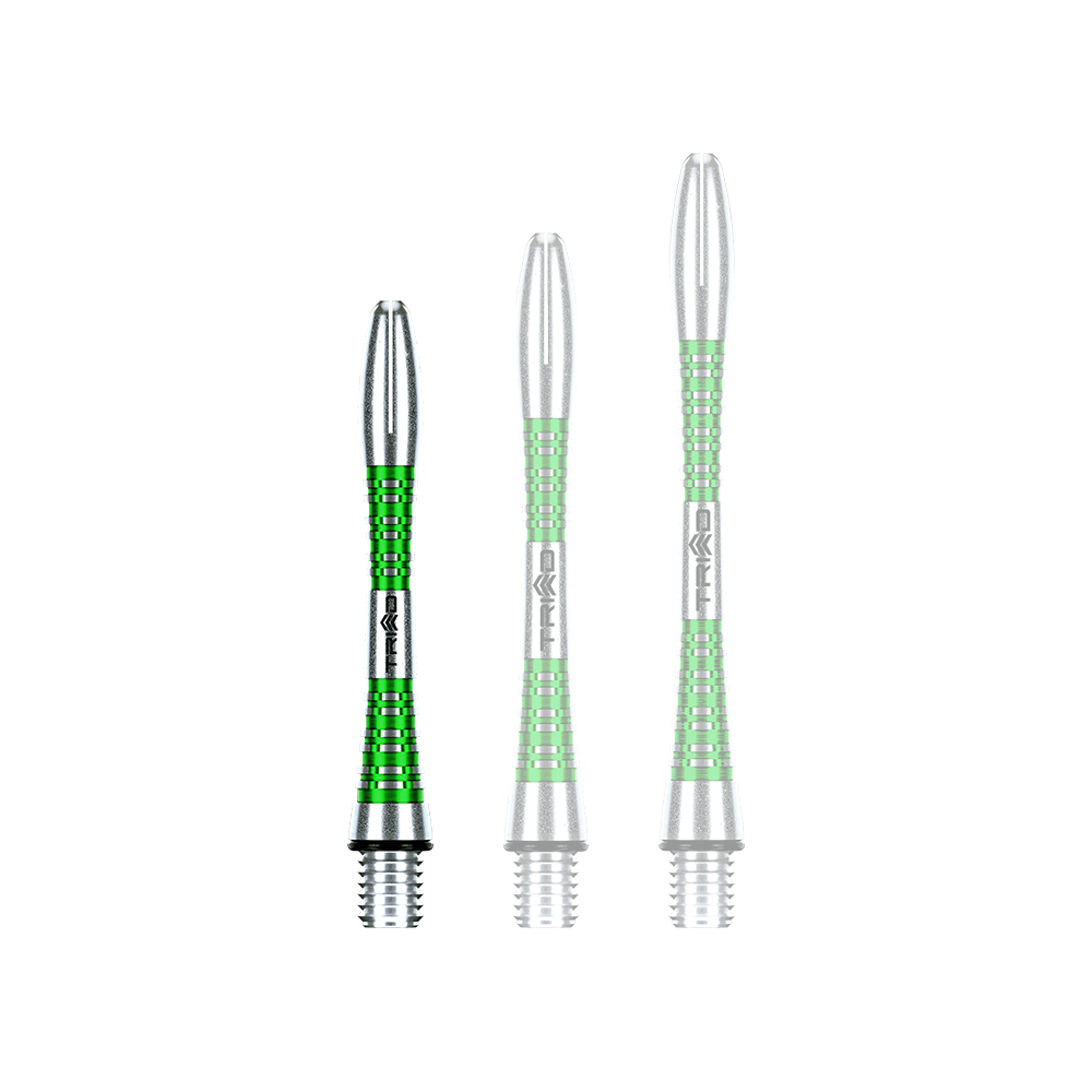 Winmau Triad Aluminum Shafts - Green