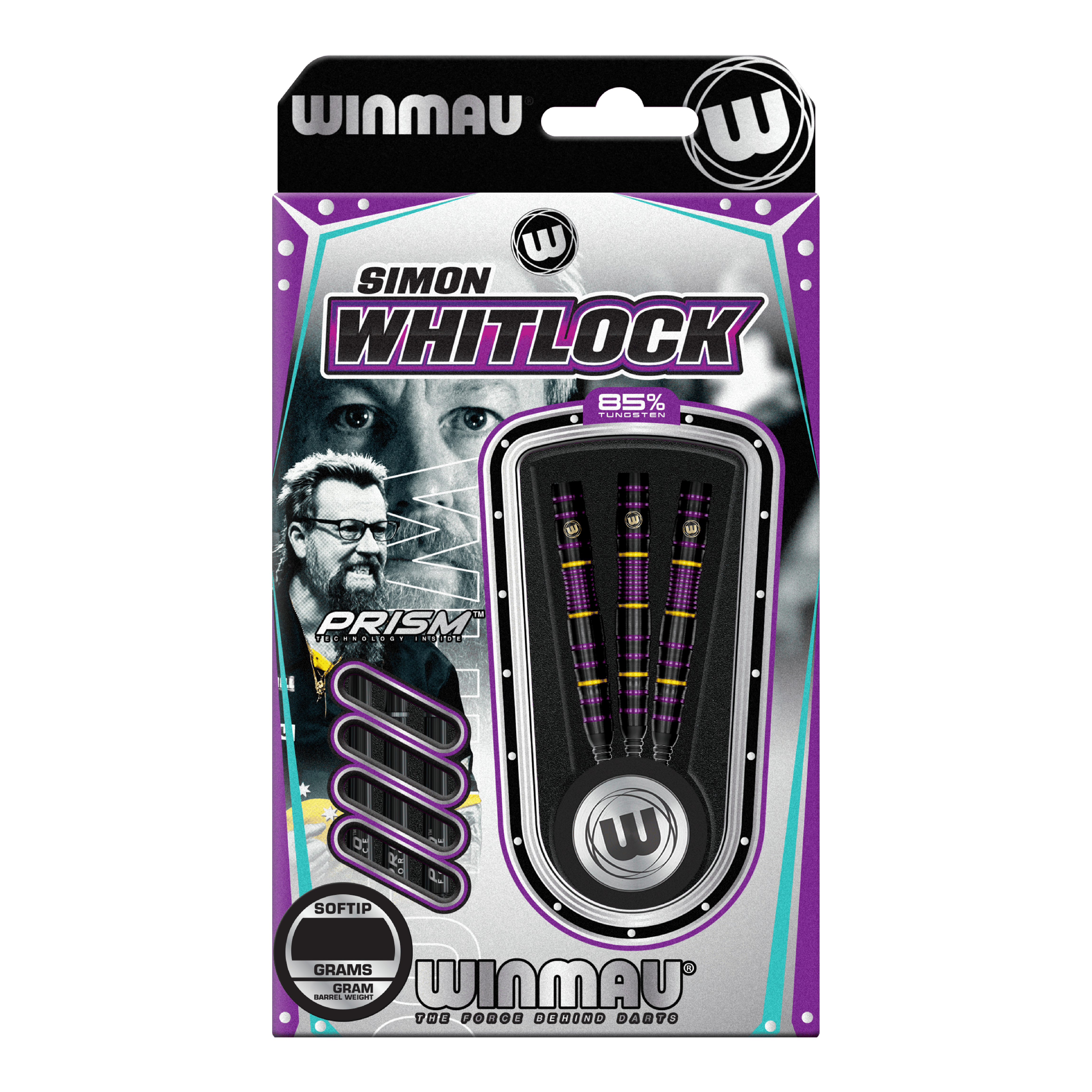 Winmau Simon Whitlock 85 Pro-Series Soft Darts - 20g